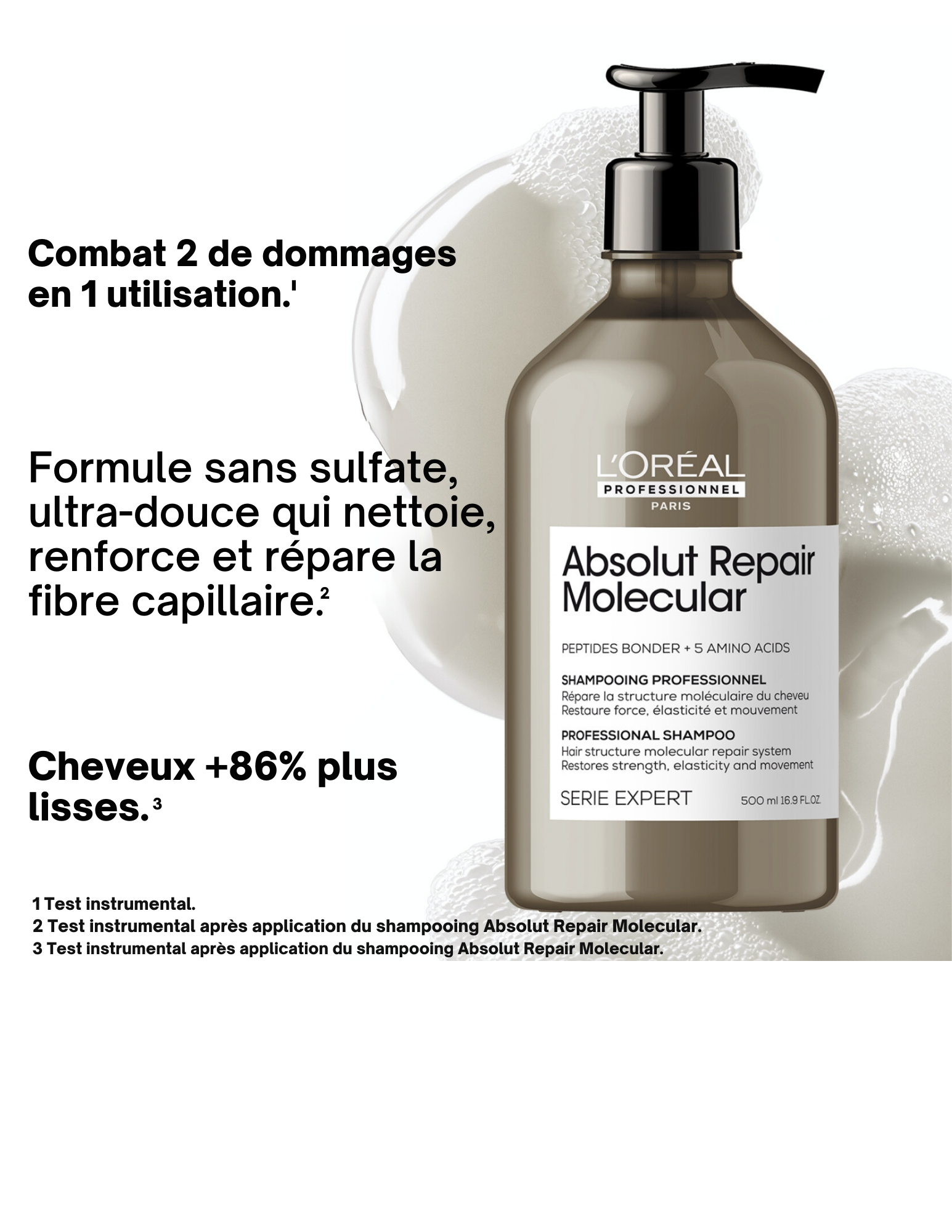 Shampoo 300ml - Absolut Repair Molecular