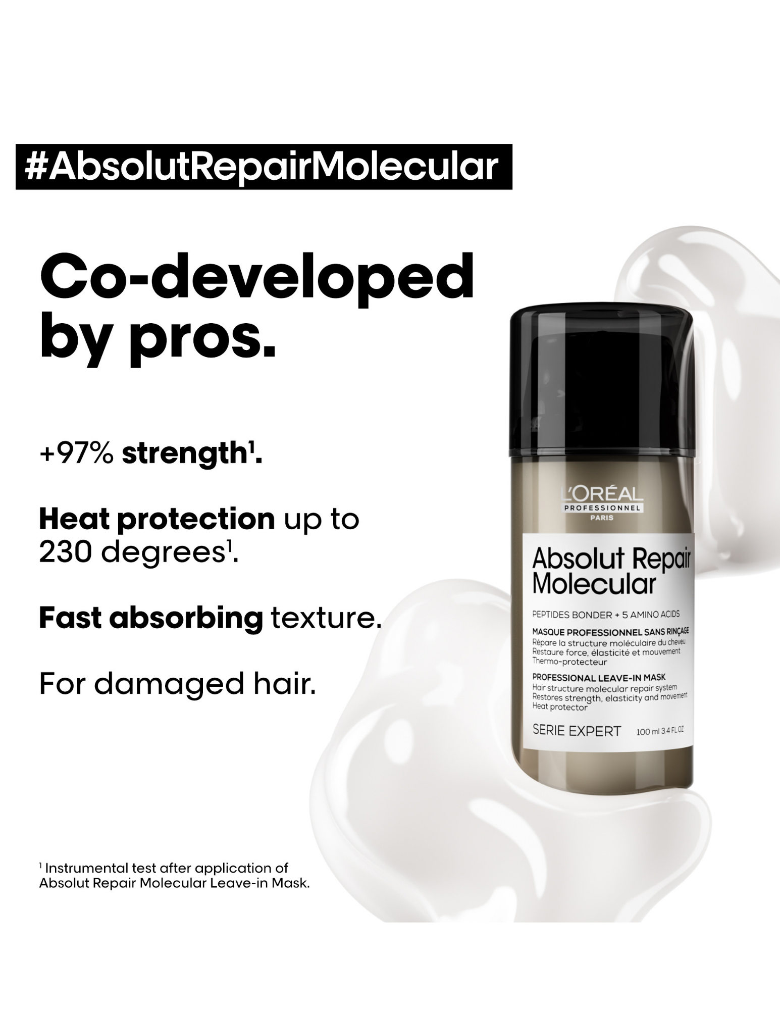 Leave-in masque 100ml - Absolut Repair Molecular