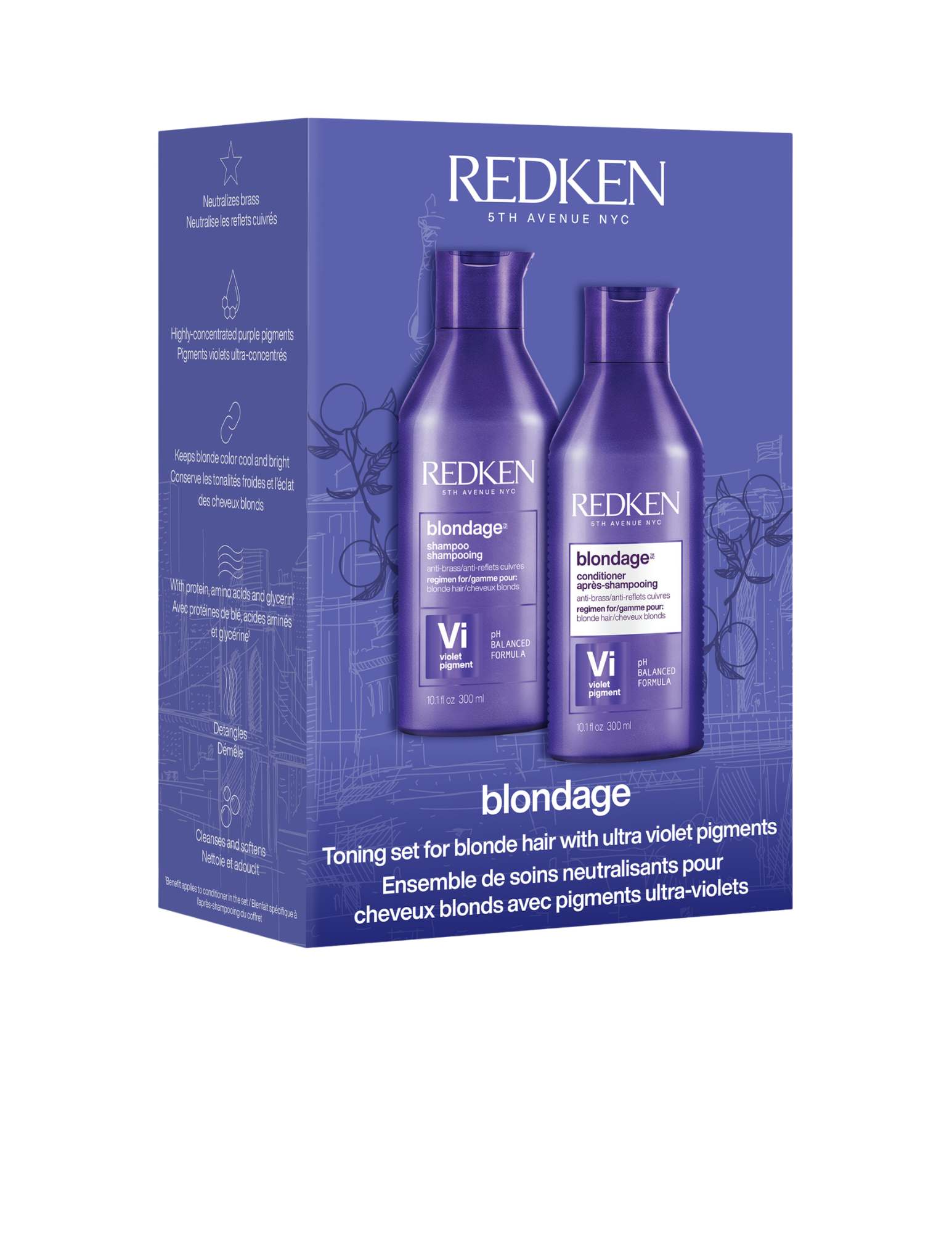 Duo printemps Redken - Color Extend Blondage