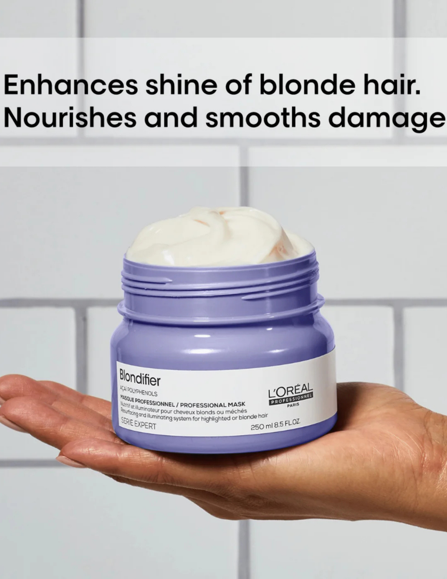 Restoring and illuminating mask - Blondifier