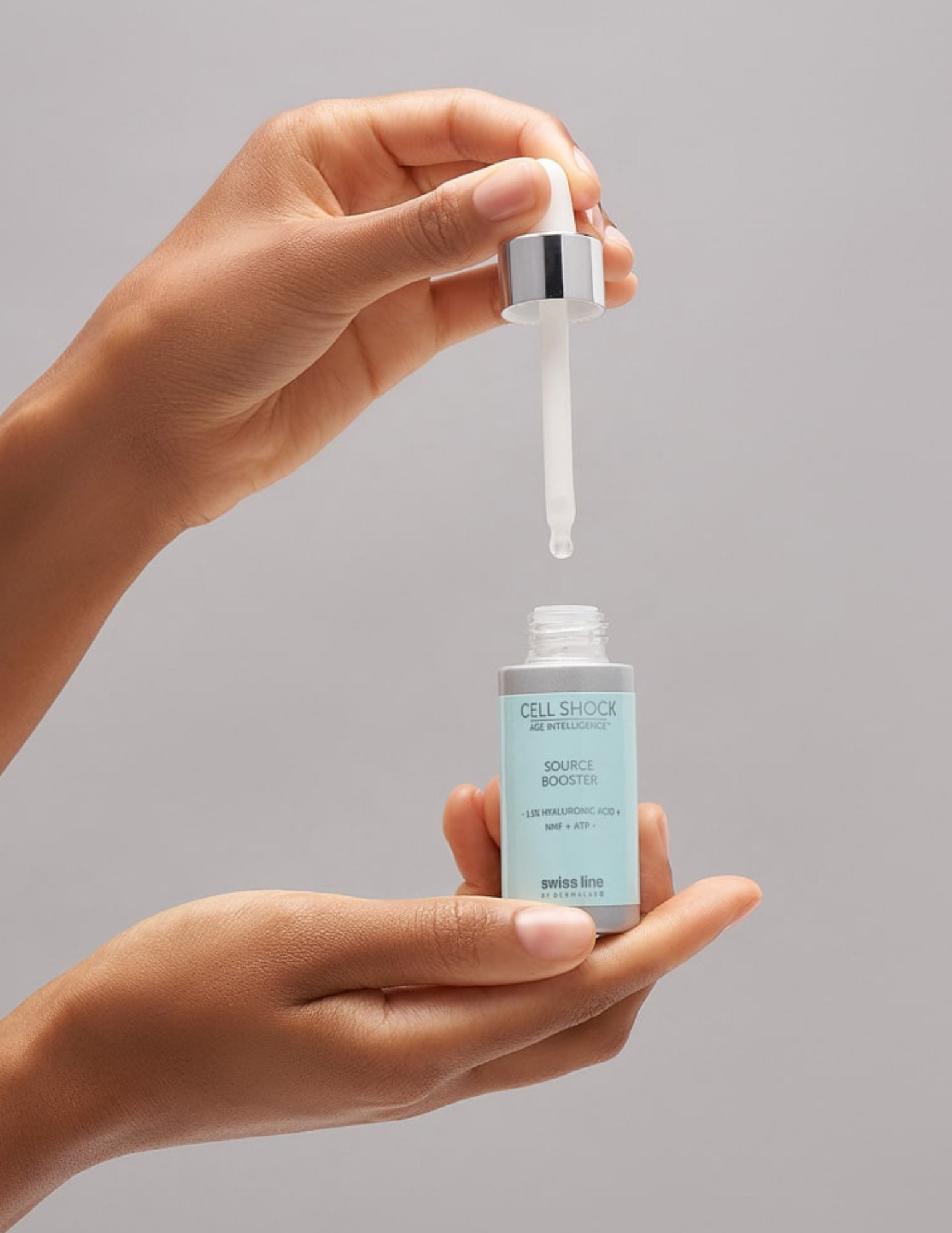 Booster source - 1.5% d'acide hyaluroniquen+ NMF + ATP