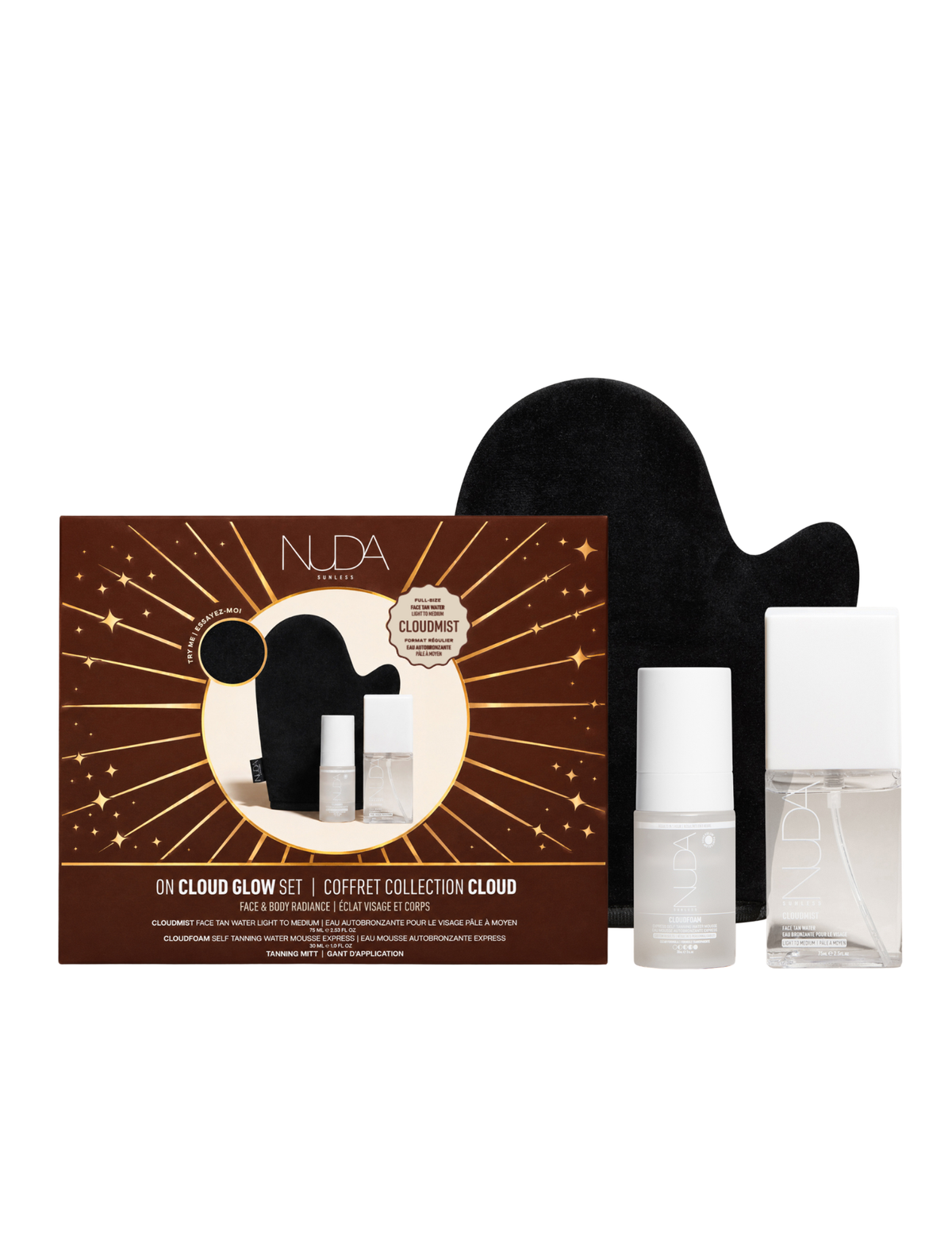 Coffret des fêtes Nuda - Collection cloud
