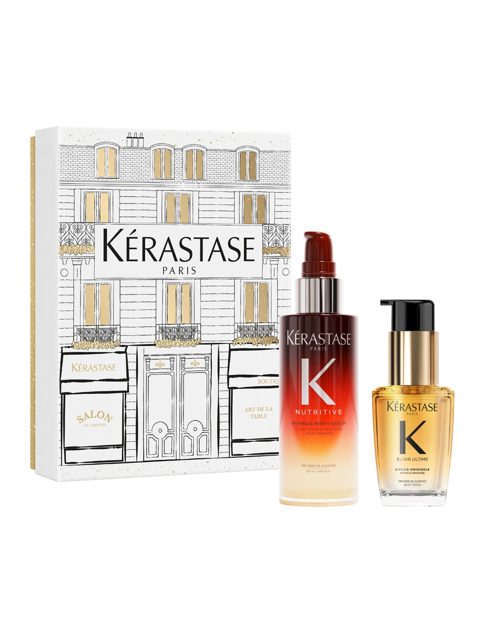 Coffret Noël découverte Kérastase - Nutritive & Élixir