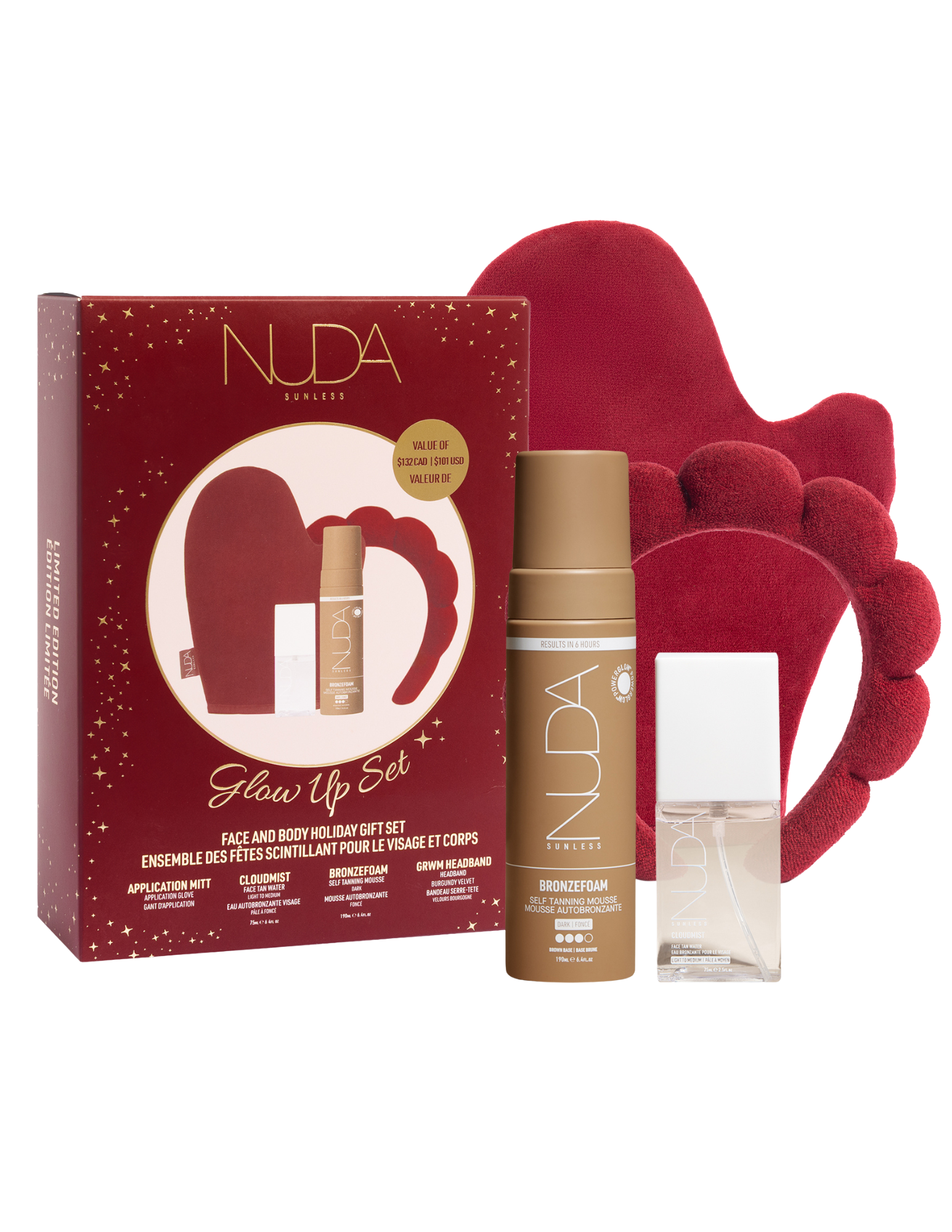 Coffret cadeau Nuda - Éclat pour les fêtes