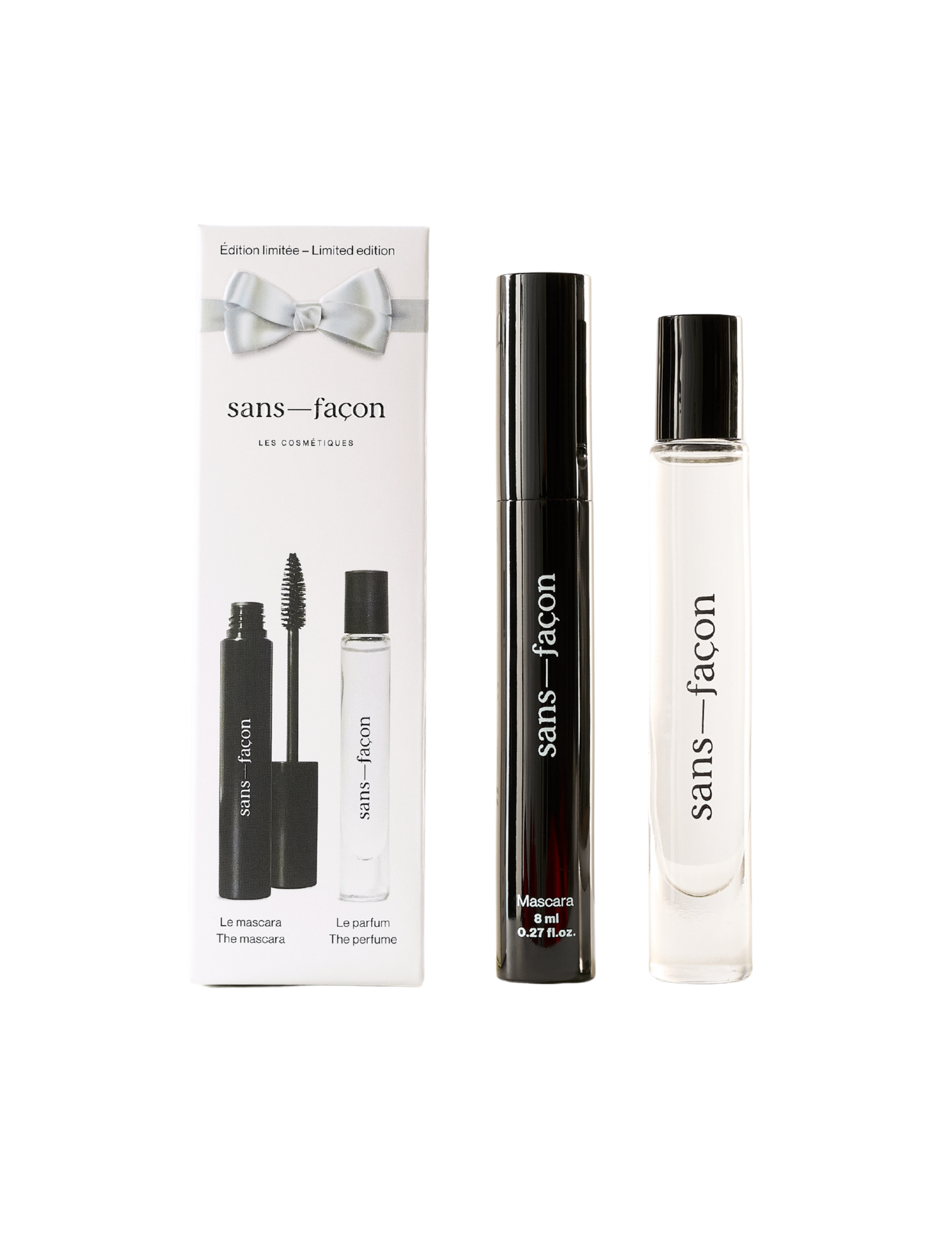 Coffret des fêtes Sans-Façon - Mascara & Parfum