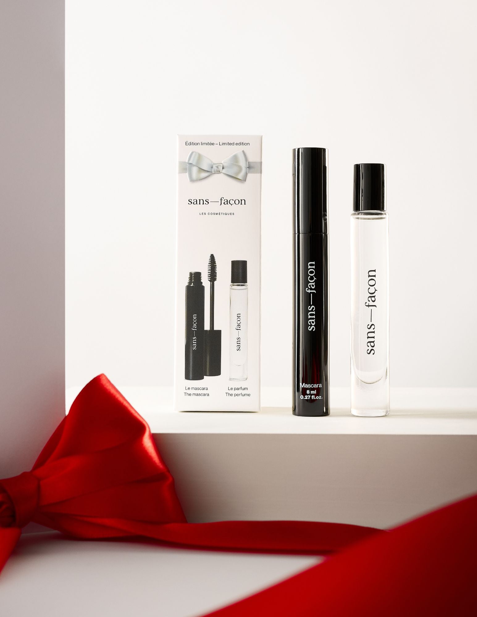 Coffret des fêtes Sans-Façon - Mascara & Parfum