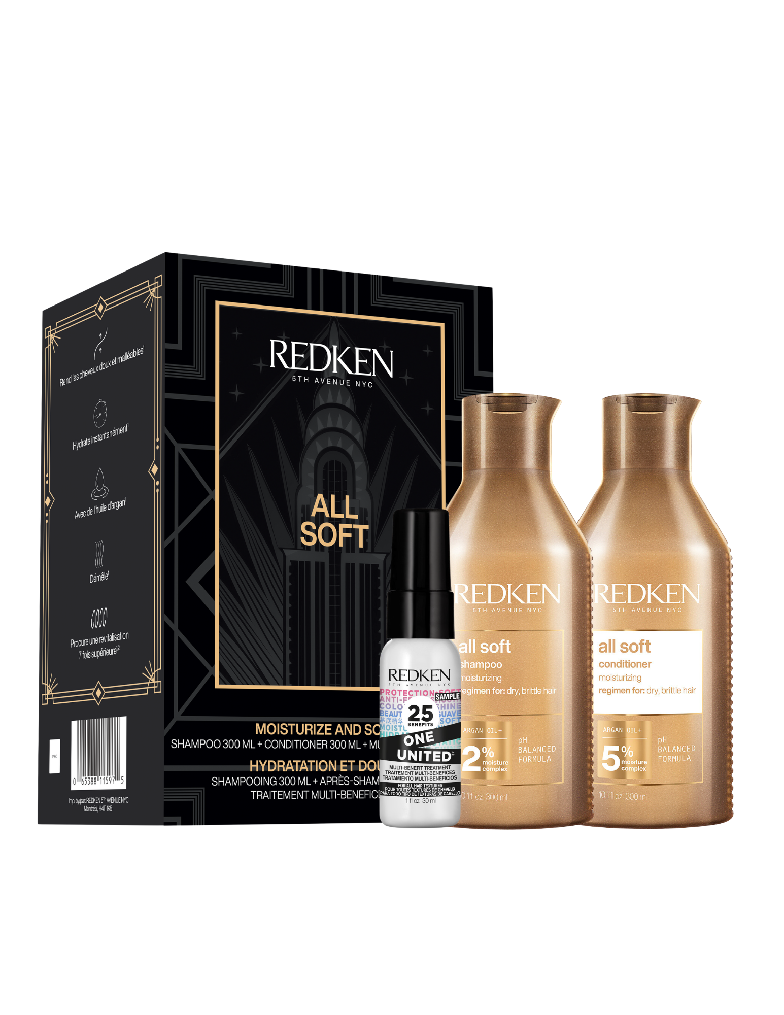 Coffret Noël Redken - All Soft