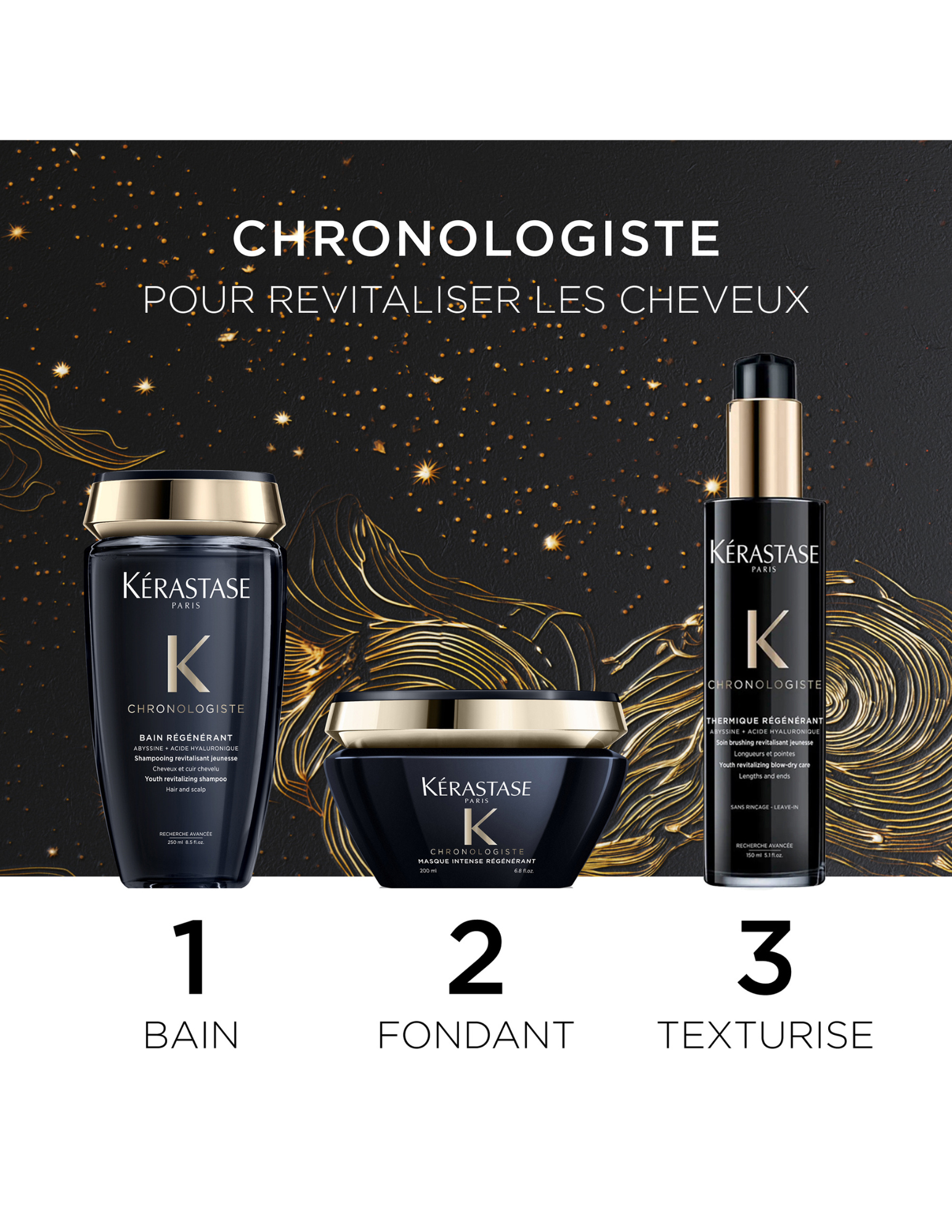 Ensemble de Noël Kérastase - Chronologiste
