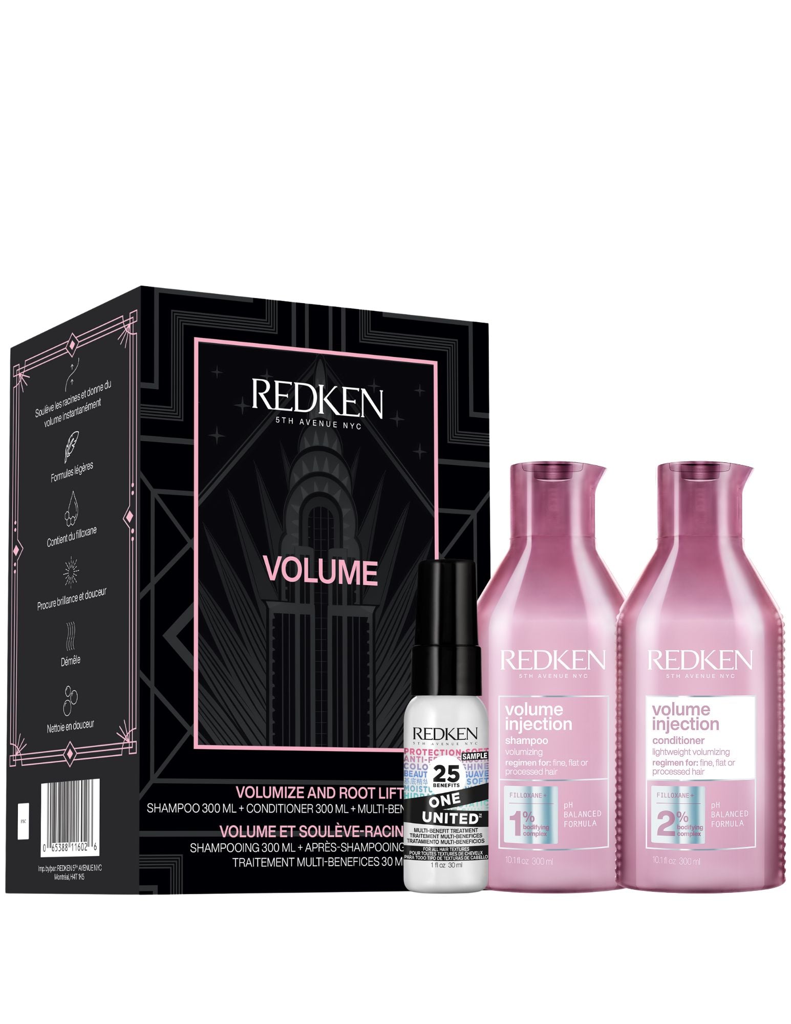 Coffret des fêtes Redken - Volume Injection