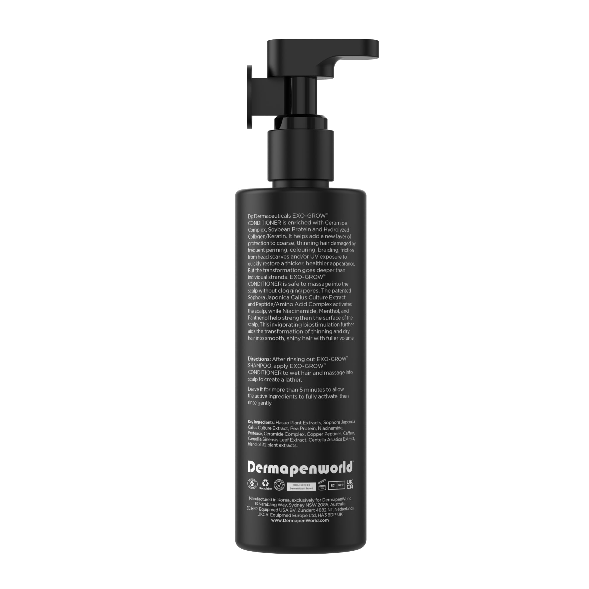EXO-GROW Revitalisant - verso