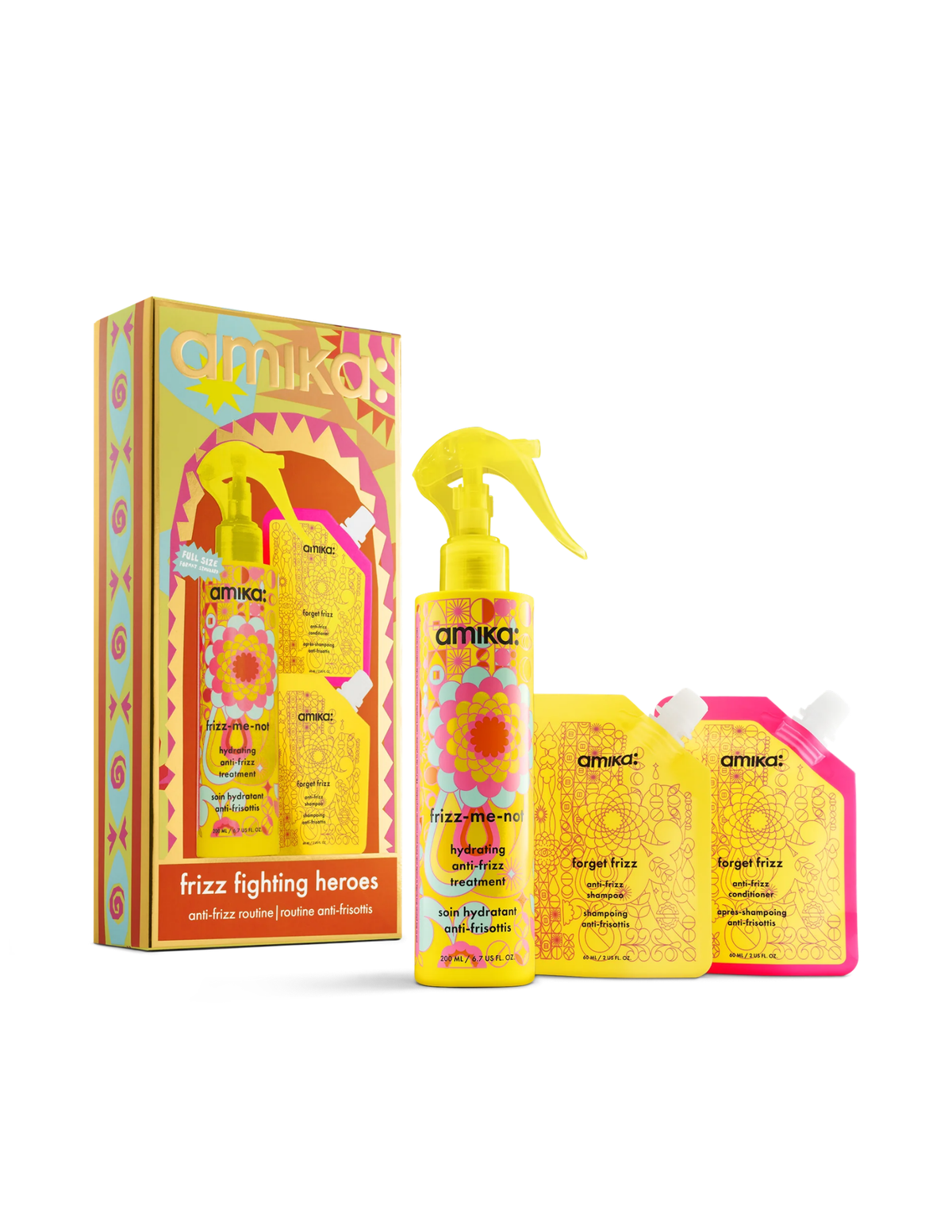 Amika Holiday Frizz Fighting Heroes Set