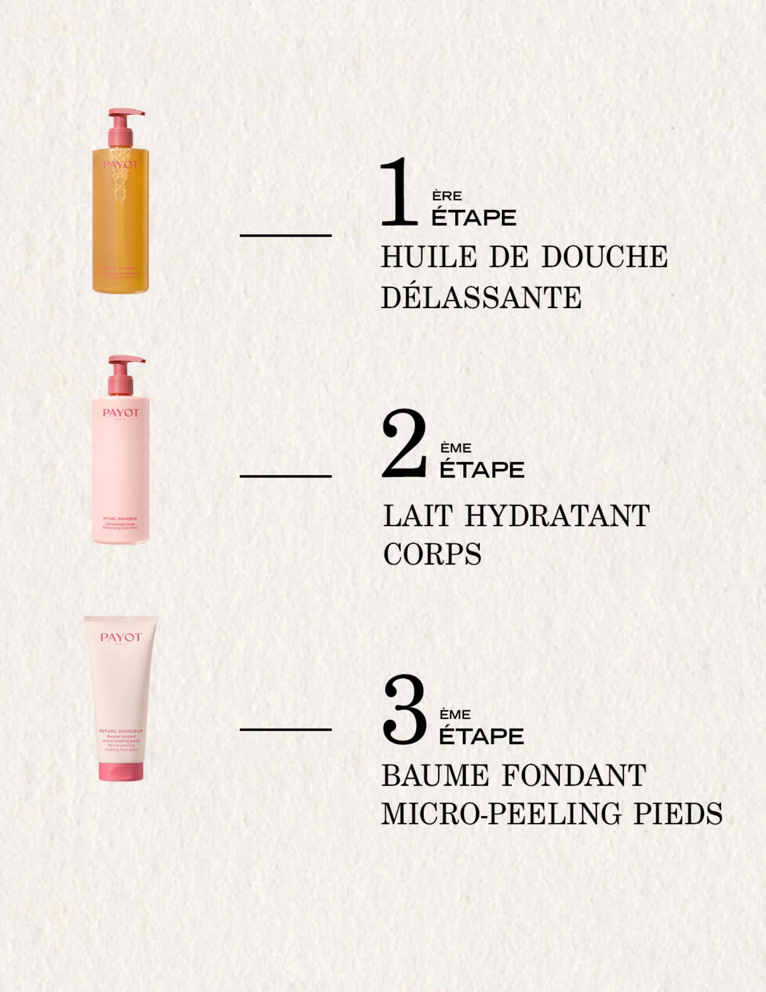 Huile de douche délassante - Rituel Douceur