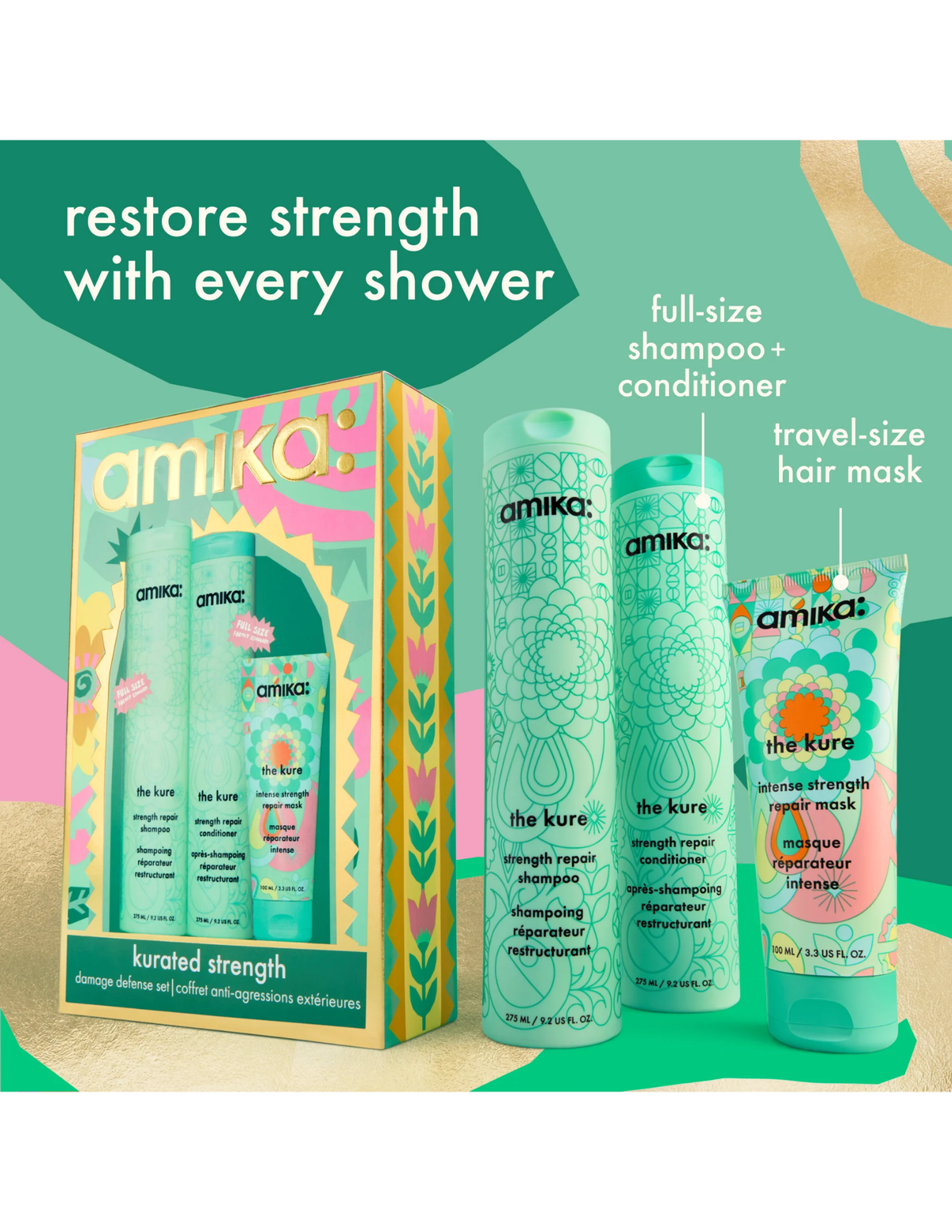 Amika Holiday Box - Kurated Strength