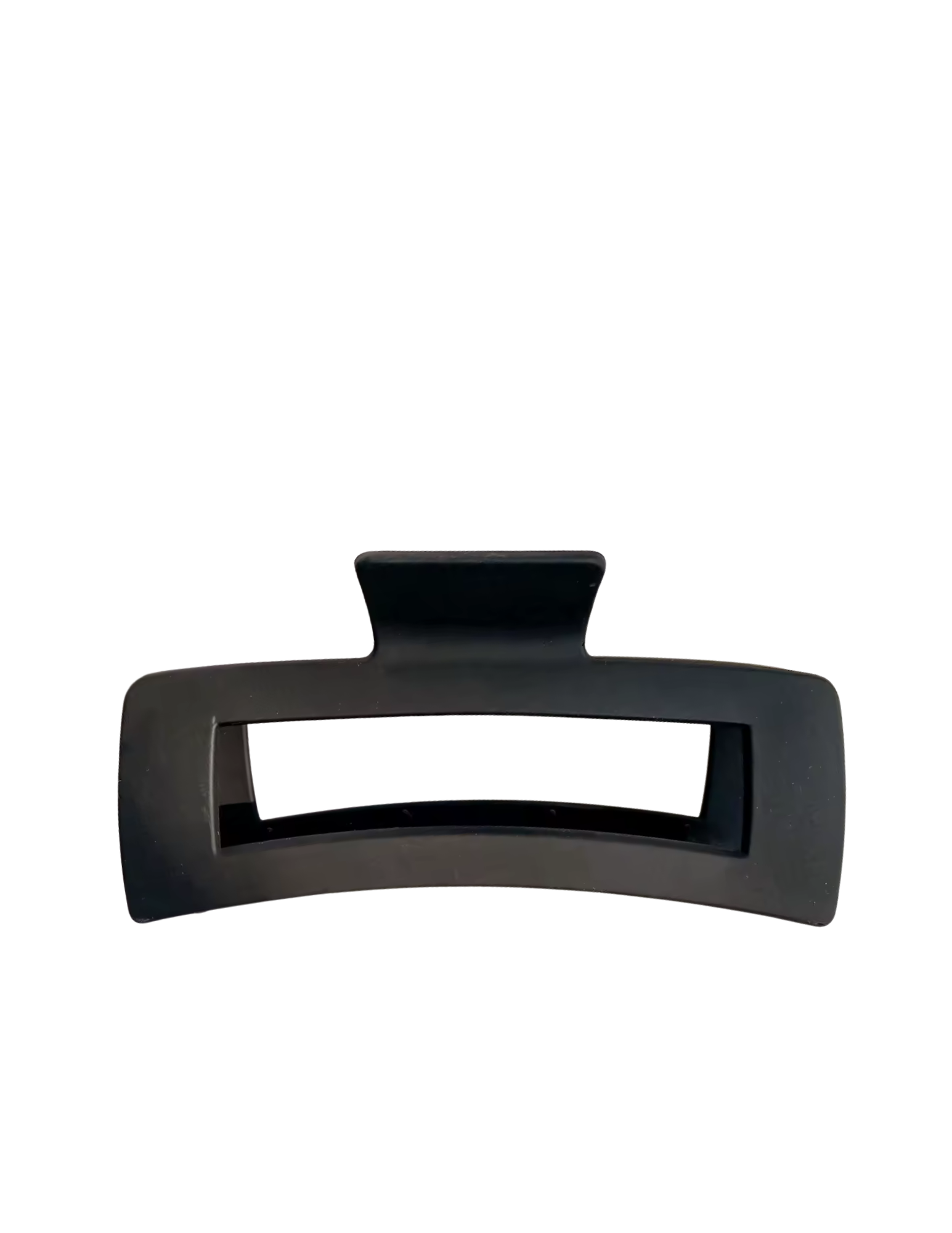 Pince à cheveux carré 13cm - Noir
