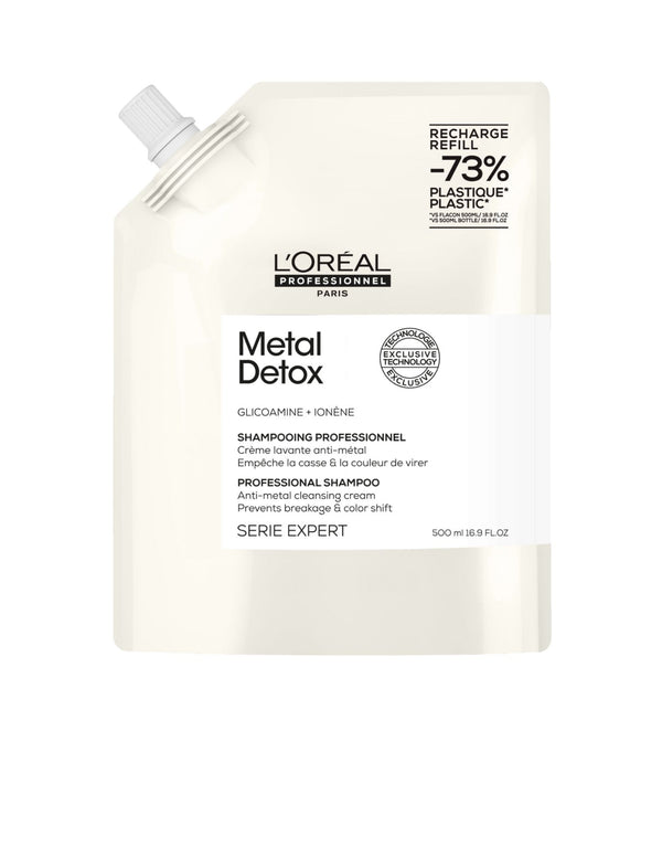 Shampoing crème nettoyant - Recharge 500ml - Metal Detox