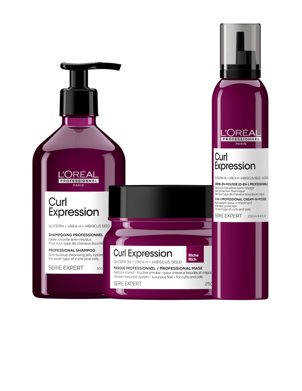 Routine pour cheveux crépus - Curl Expression