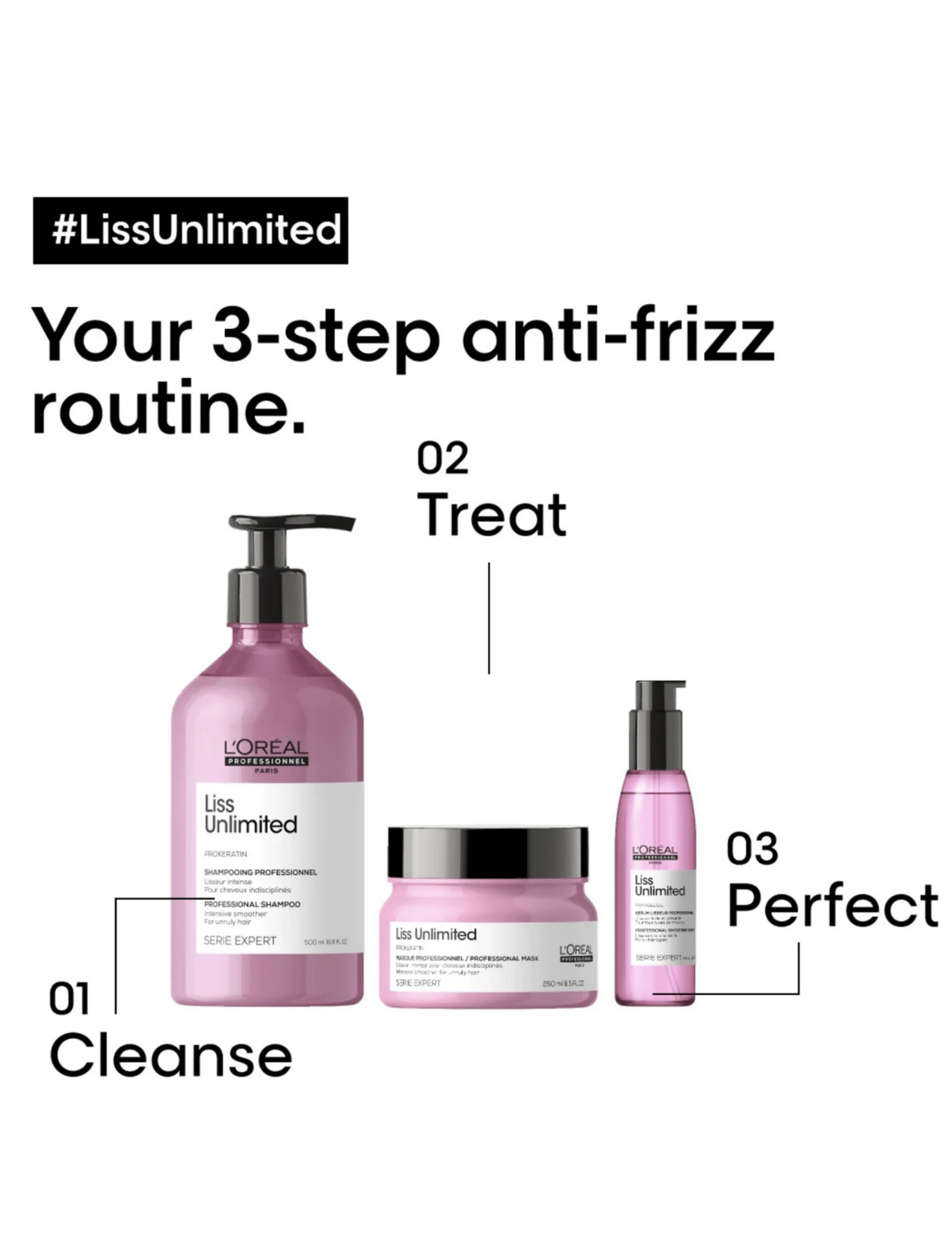 Shampoo 500ml - Liss Unlimited