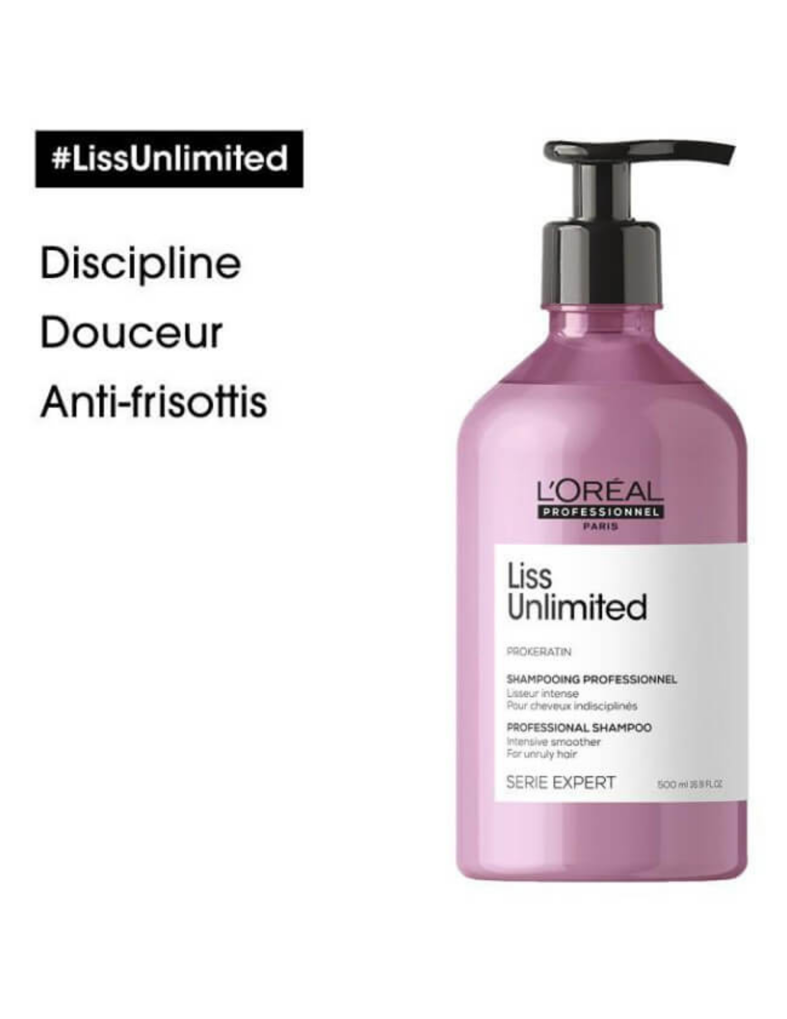 Shampoo 500ml - Liss Unlimited