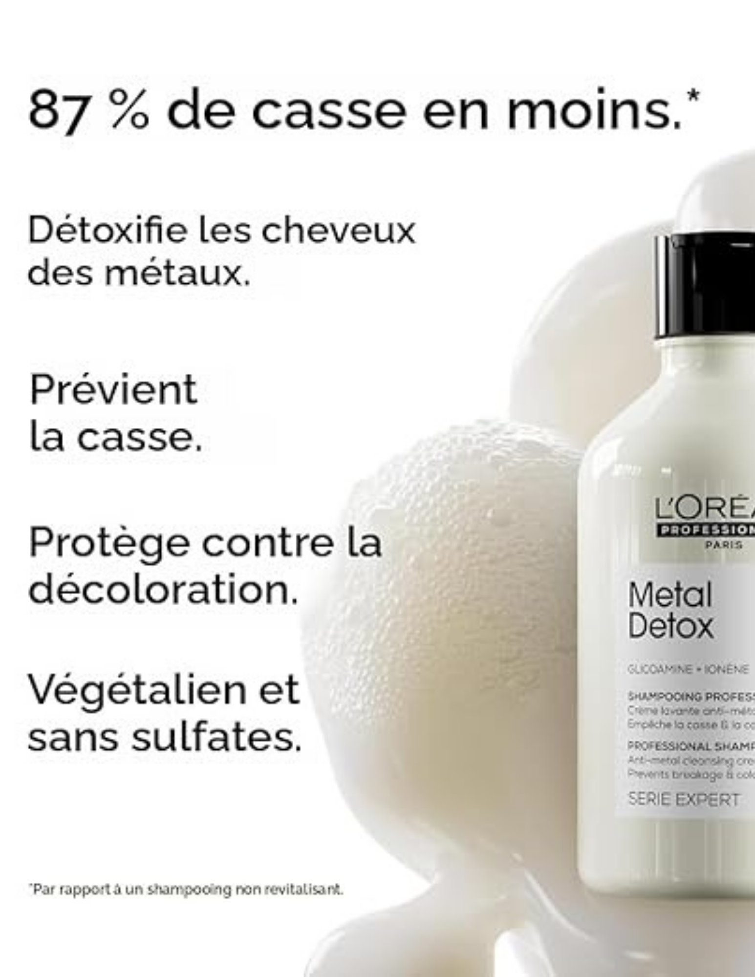 Cleansing cream shampoo 300ml - Metal Detox