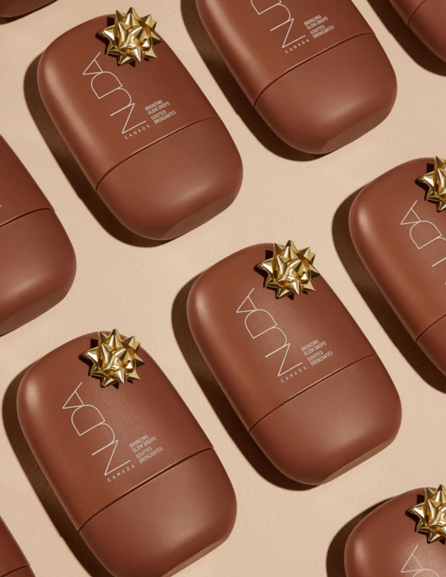 Holiday Ornament - Bronzing Sparkle Drops