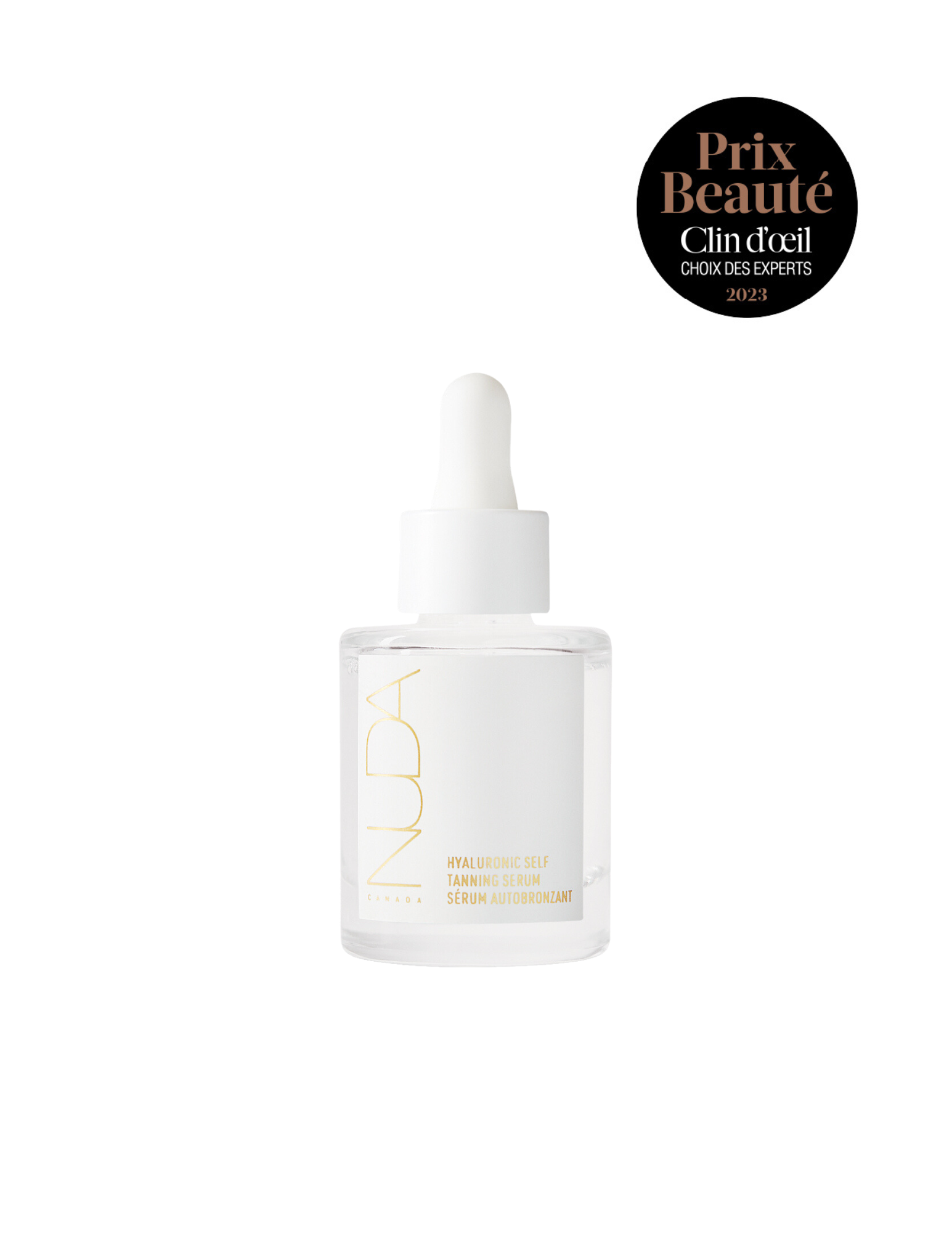 Sérum autobronzant  à l'acide hyaluronique