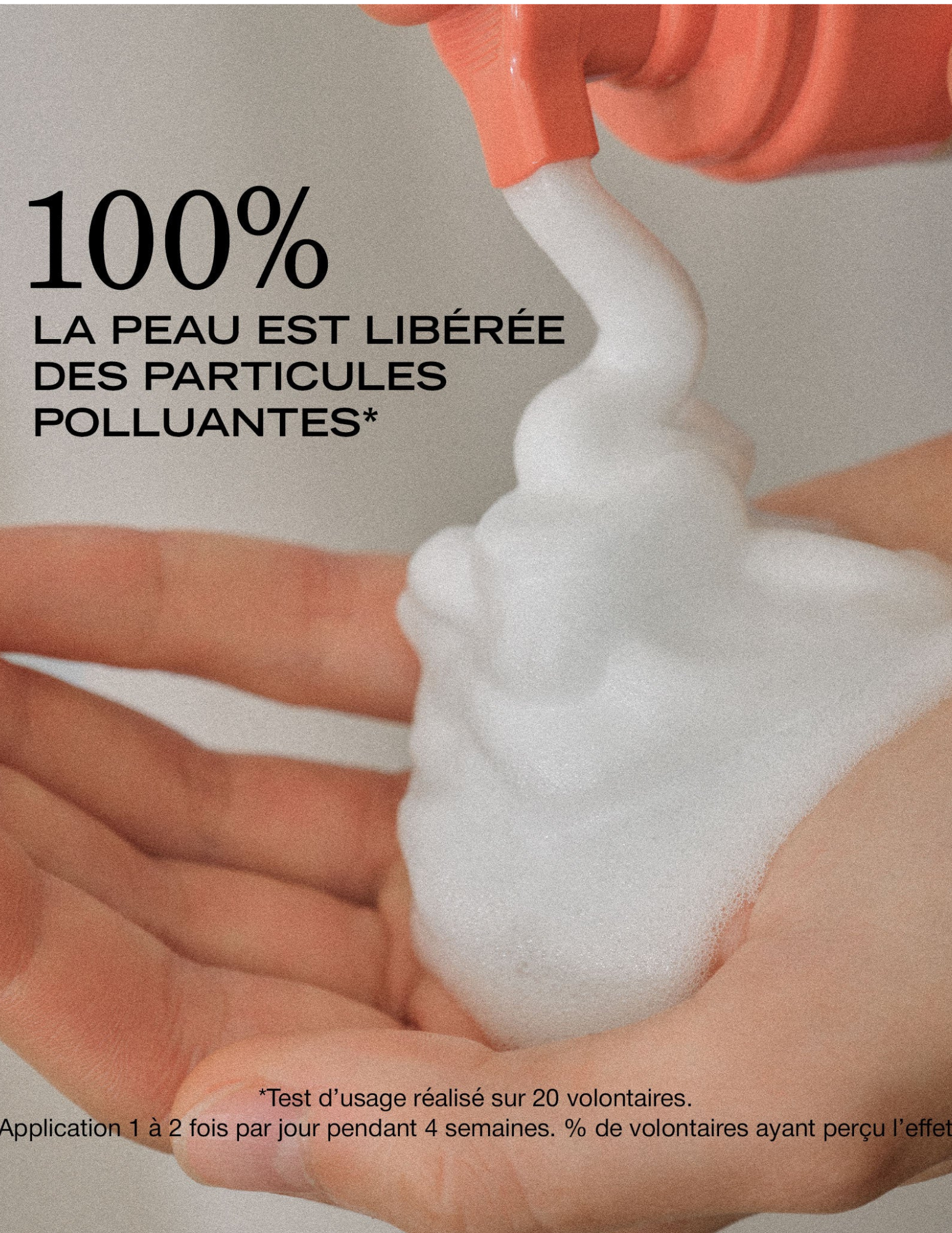 Mousse nettoyante Douceur - Nue