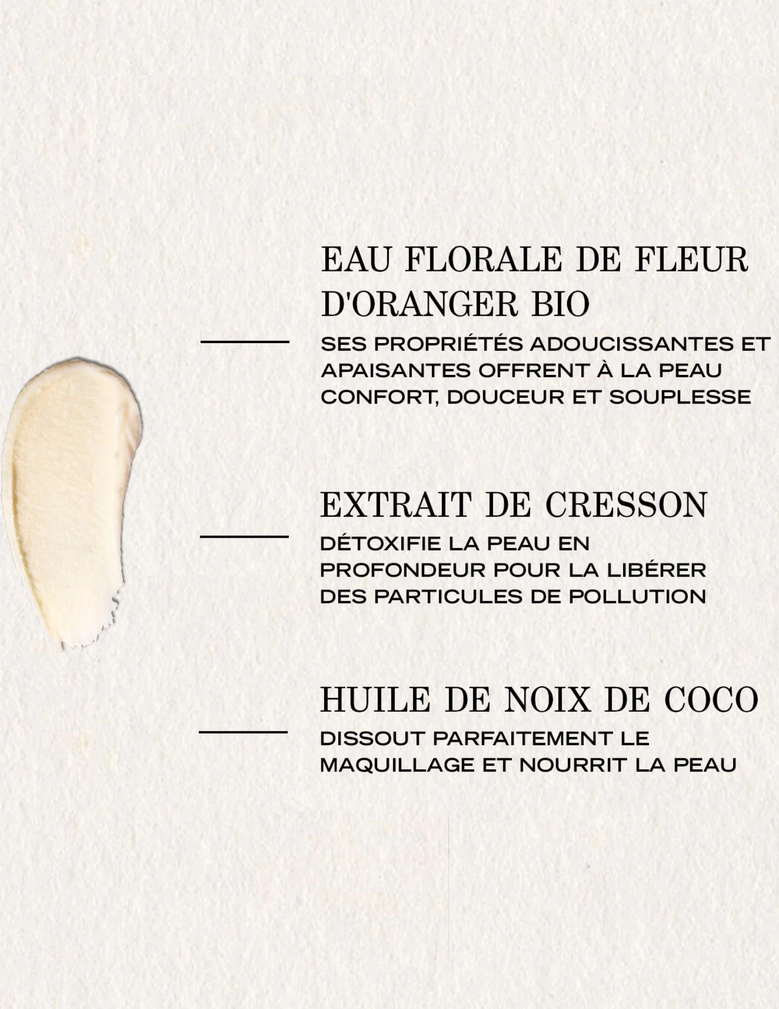 Stick démaquillant visage, yeux et lèvres - Nue