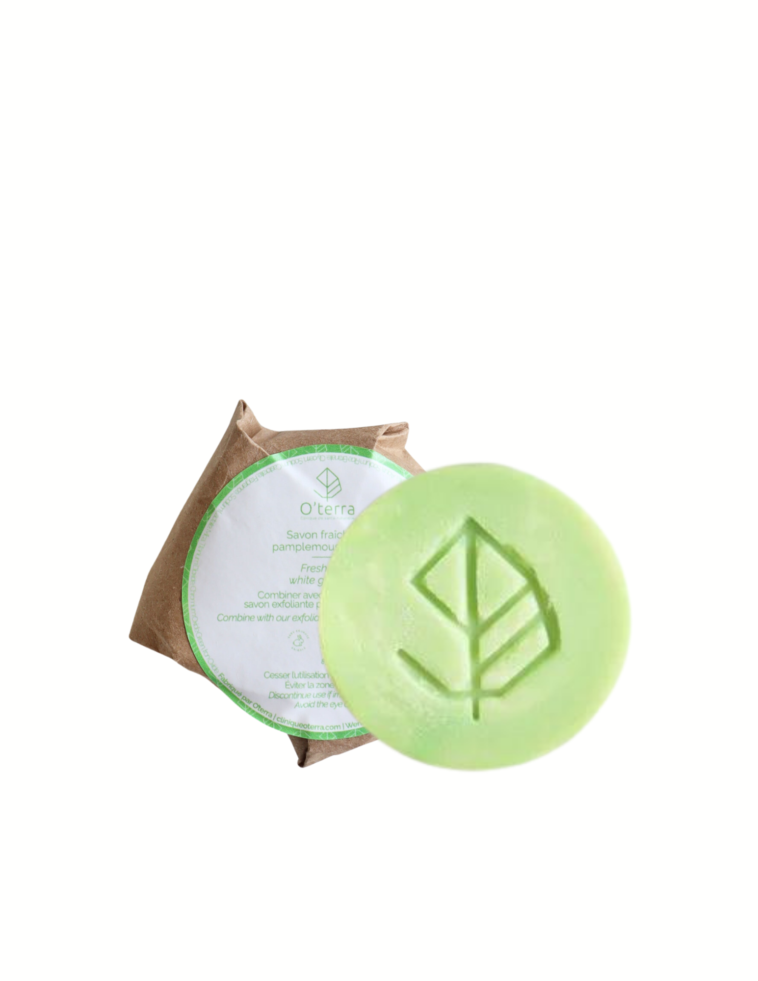 Fresh white grapefruit soap