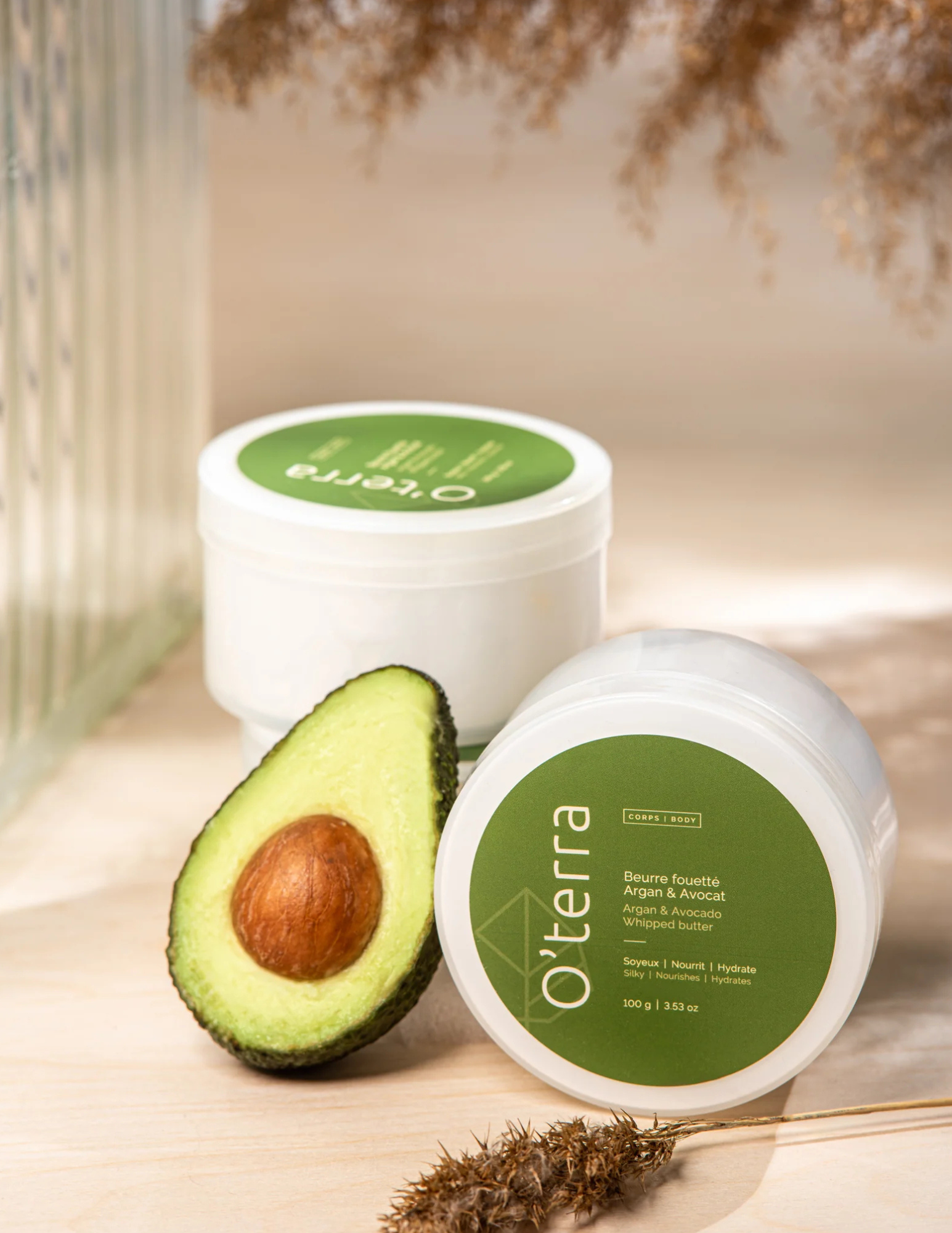 Beurre soyeux nourrissant O'Terra