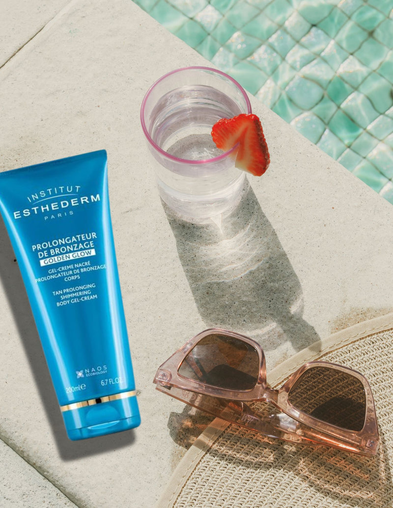 Prolongateur de bronzage Golden Glow - Gel crème nacré