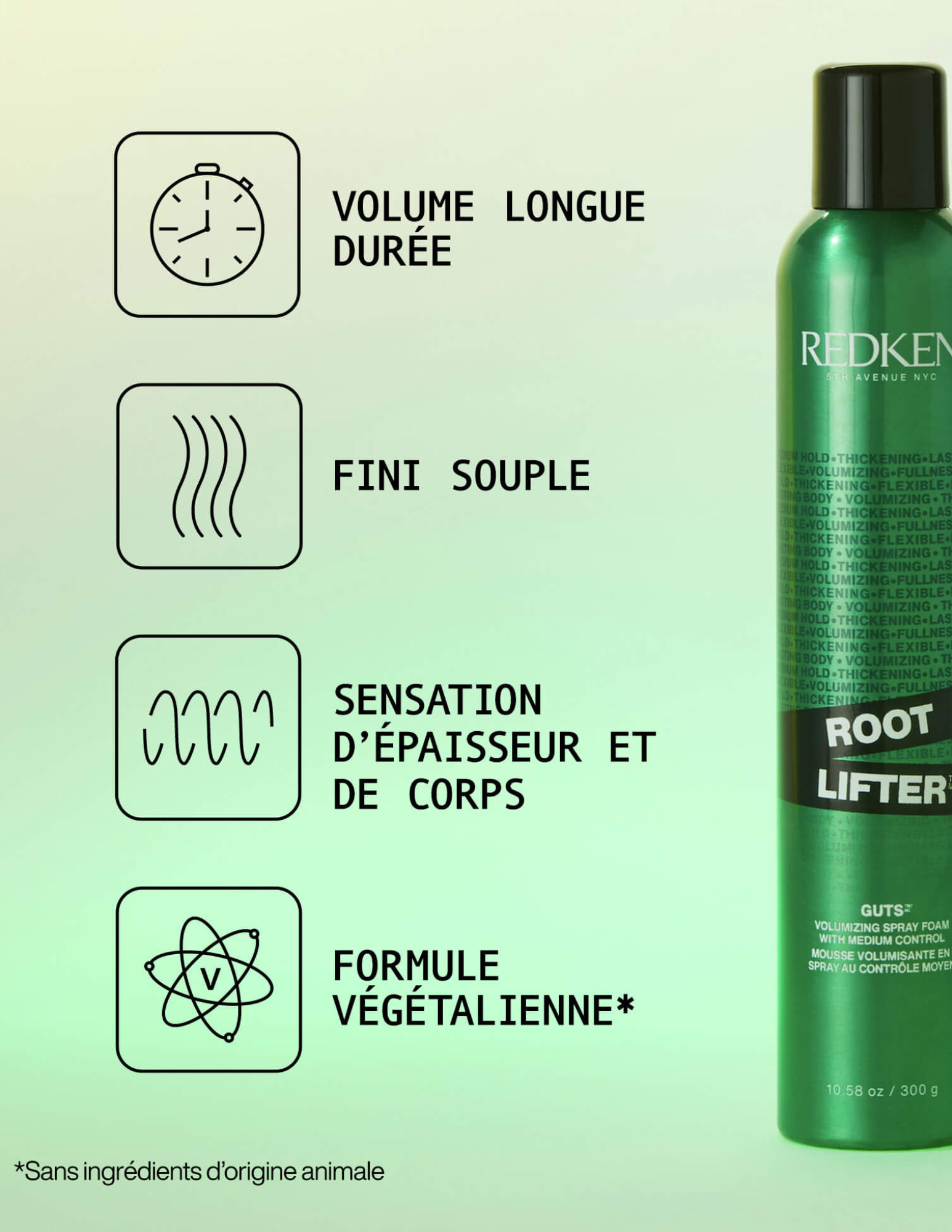 Mousse volumisante pour racine - Root Lifter