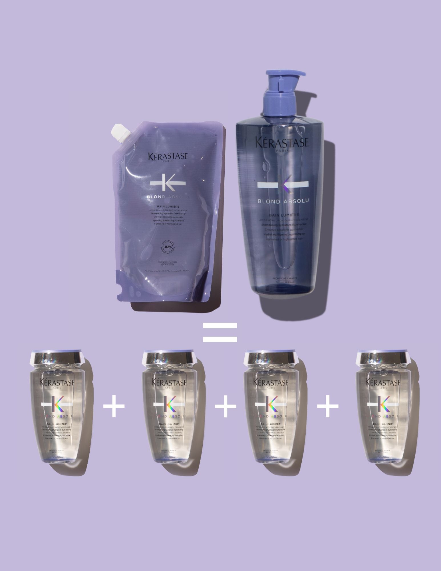 Duo Bain Lumière & recharge - Blond Absolu - 500ml