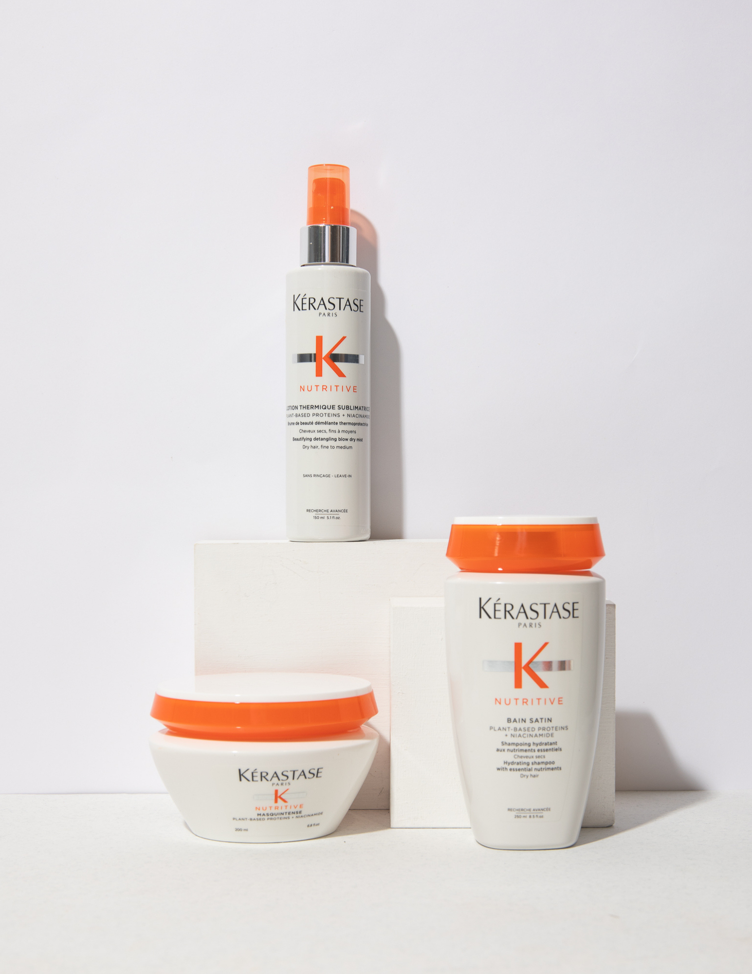Nutritive : Routine hydratante intense pour cheveux fins à moyens