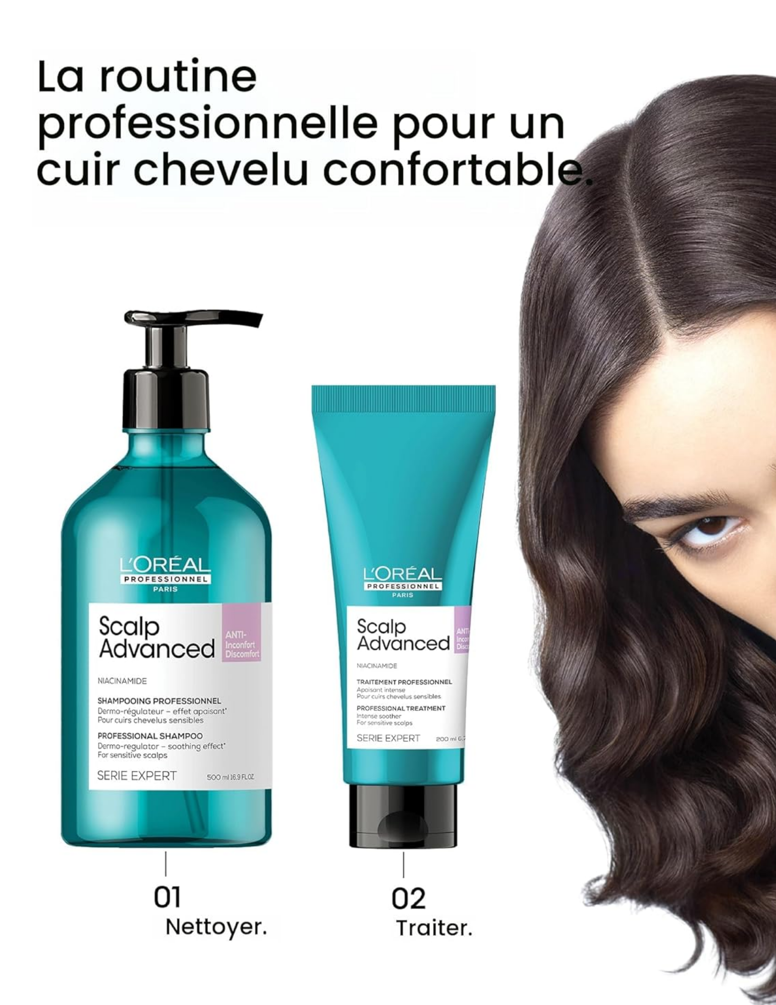 Anti-discomfort dermo-regulating shampoo 500ml - Scalp Advanced