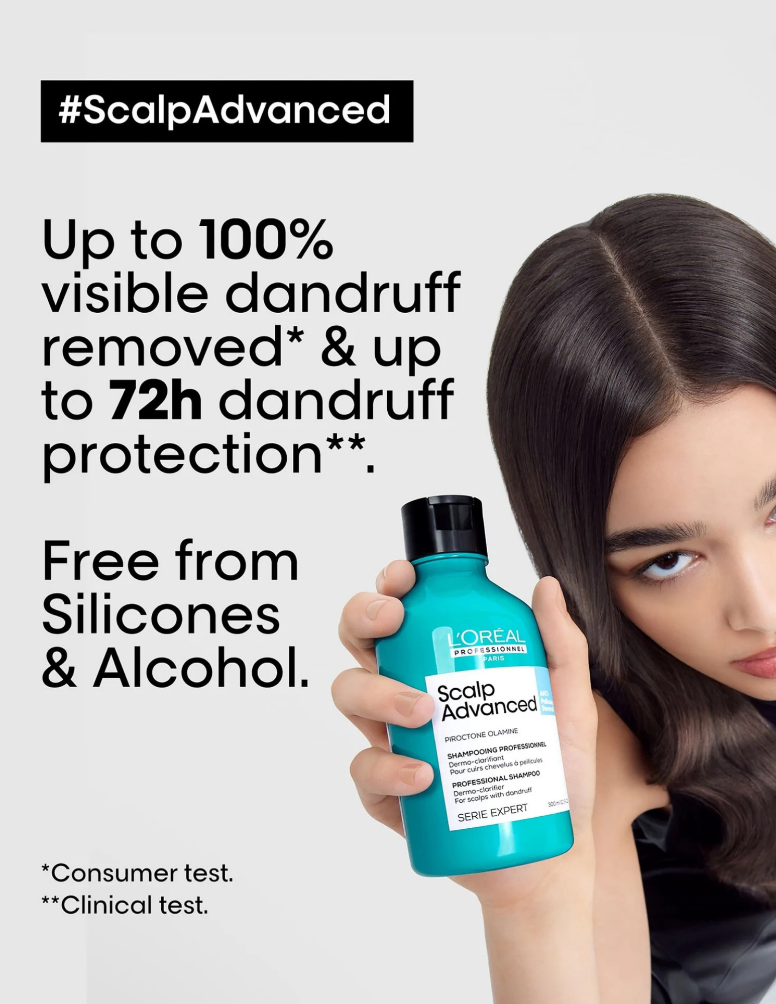 Derma-purifying anti-greasy shampoo 500ml - Scalp Advanced