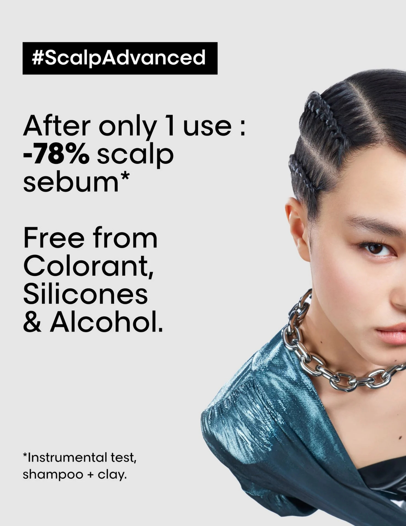 Derma-purifying anti-greasy shampoo 500ml - Scalp Advanced