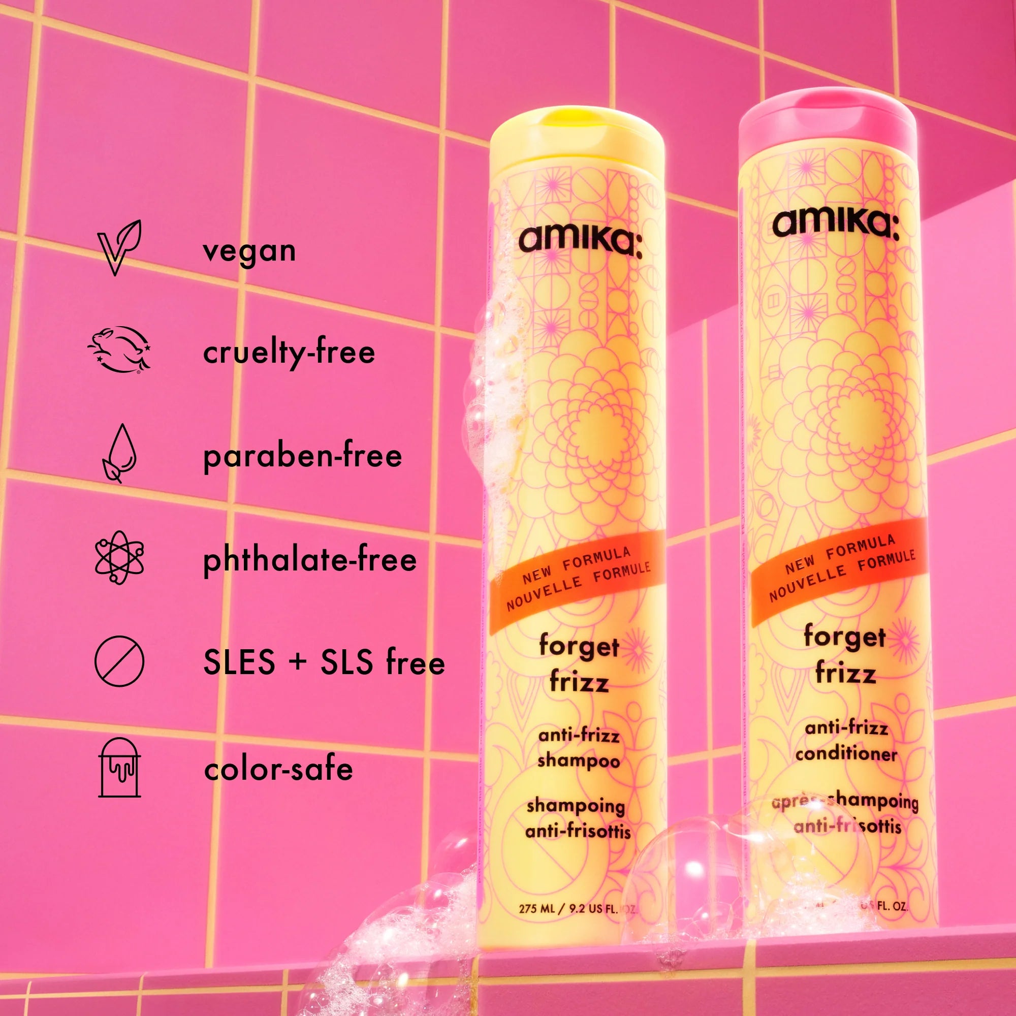 Anti-frisottis - Après-shampoing Forget Frizz 1L