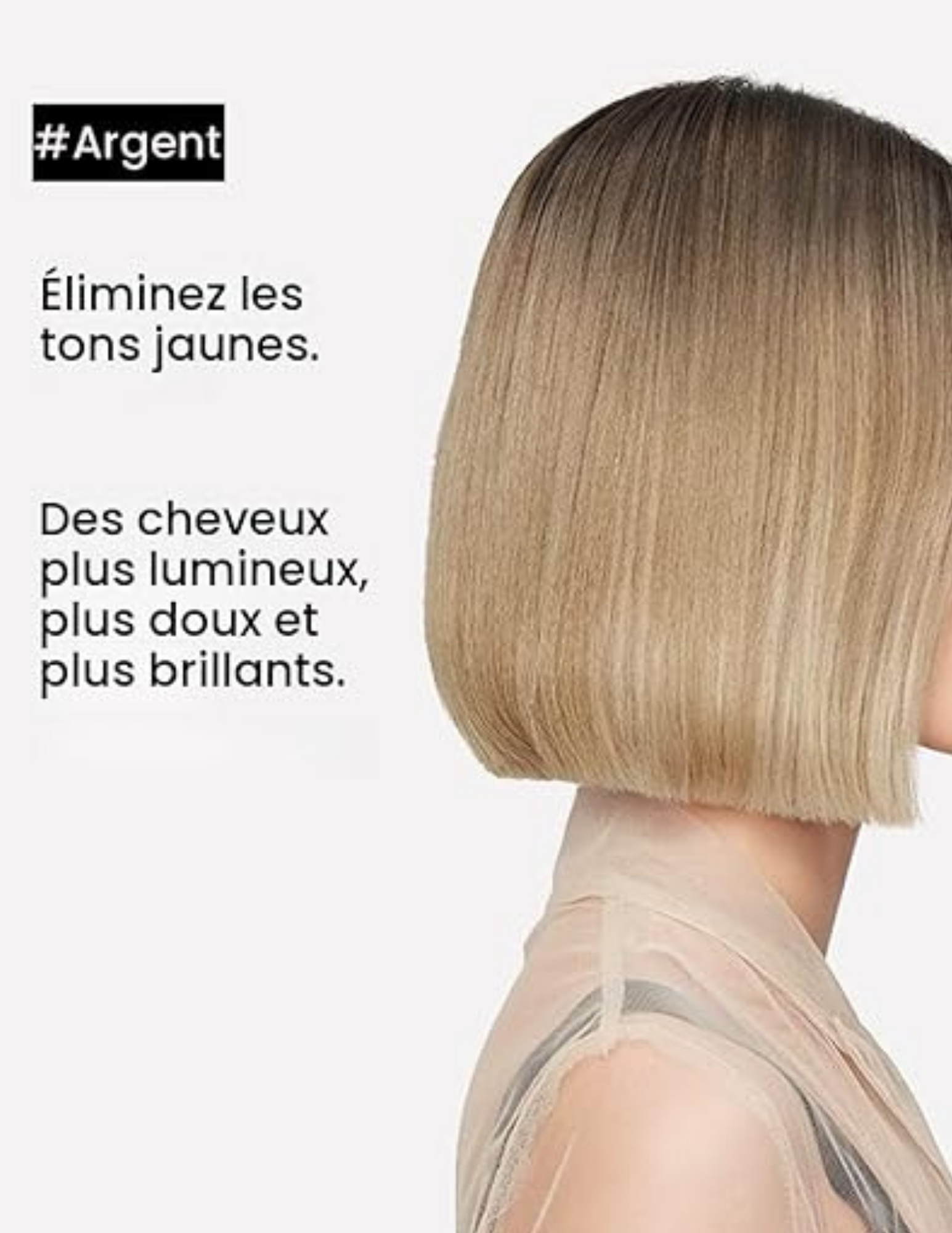 Shampoo for gray and white hair 500ml - Silver