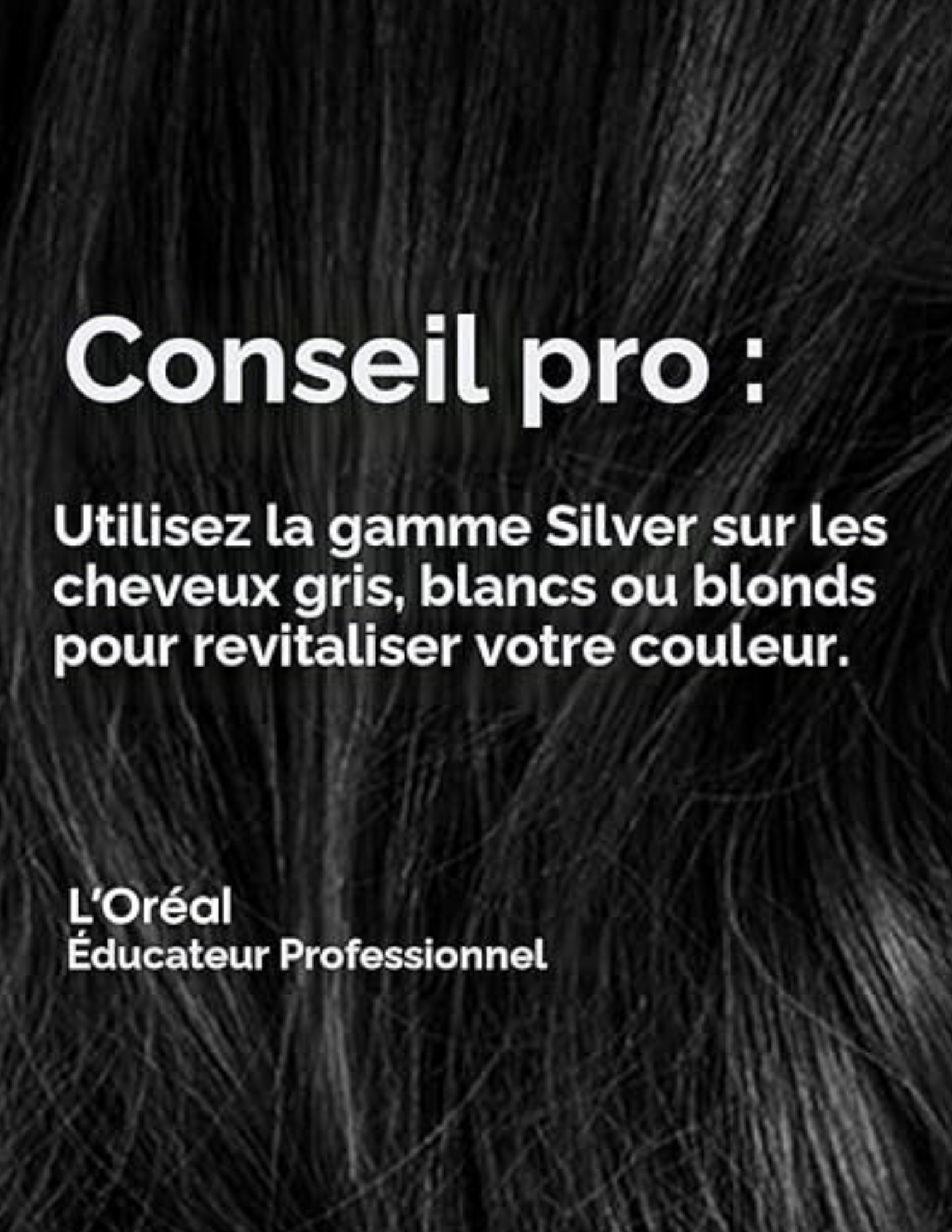 Shampoo for gray and white hair 500ml - Silver