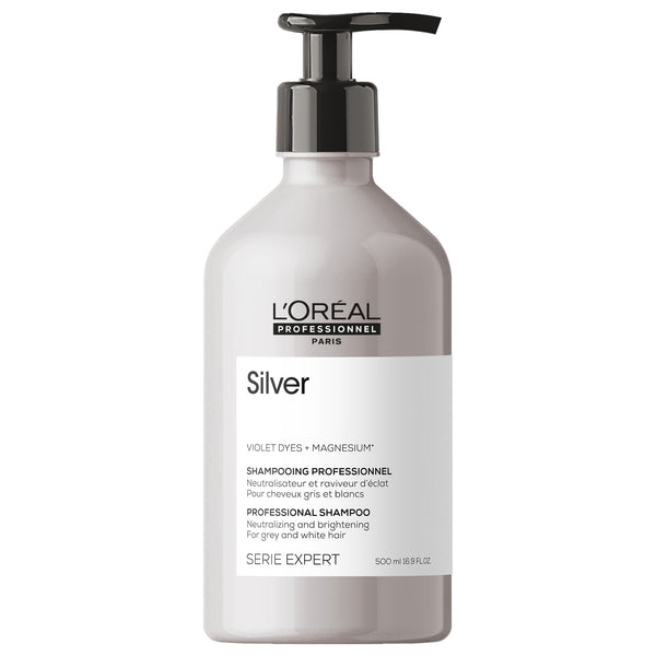 Shampoing pour cheveux gris et blanc 500ml - Silver