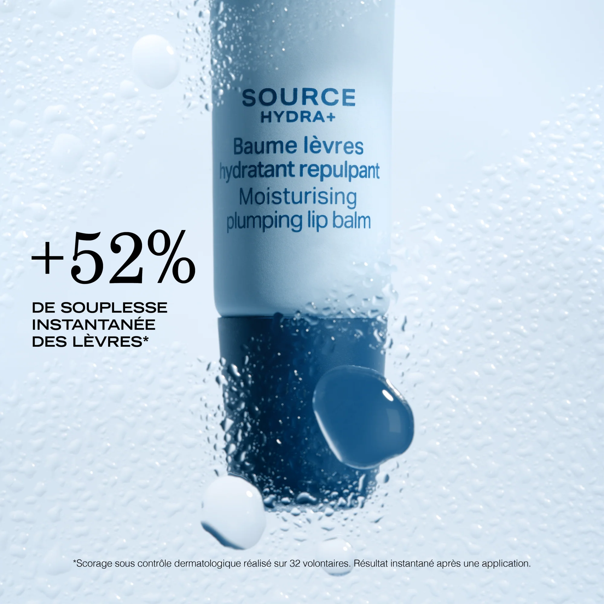 Source - Baume à lèvres hydratant repulpant Hydra+