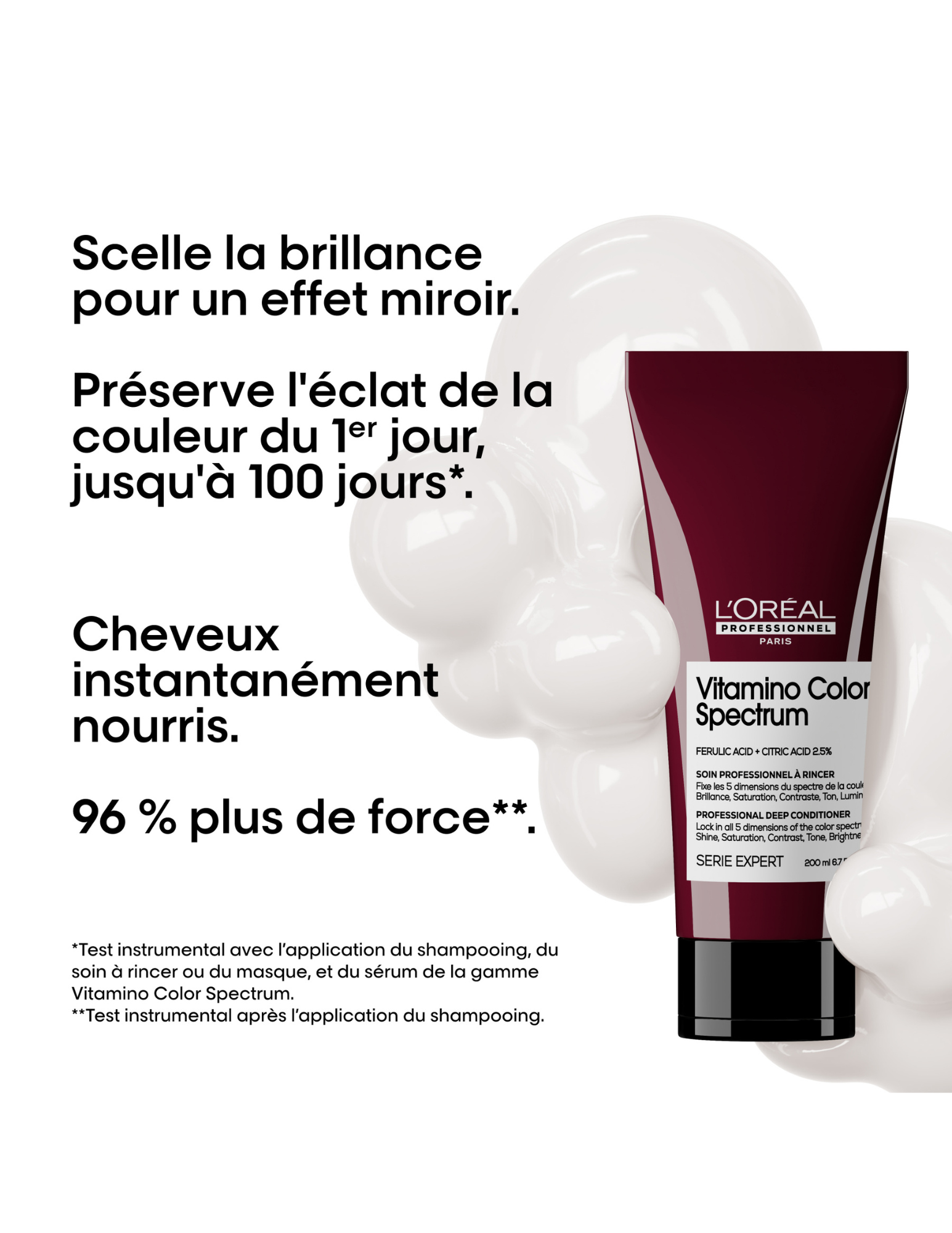 Soin Concentré Fixateur du Spectre Coloriel 200ml - Vitamino Color spectrum