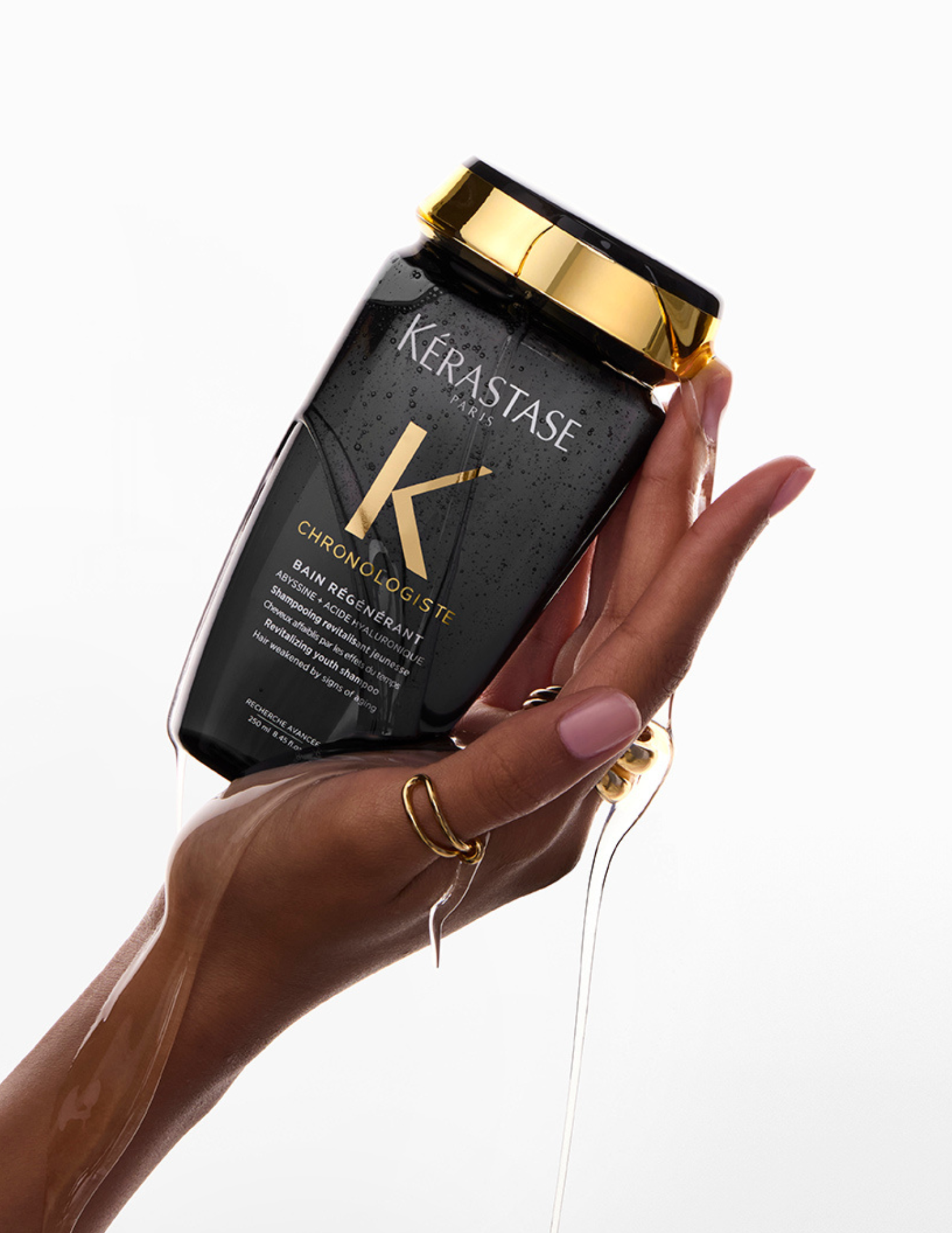 Chronologiste : soins capillaires revitalisants de jeunesse - Format voyage