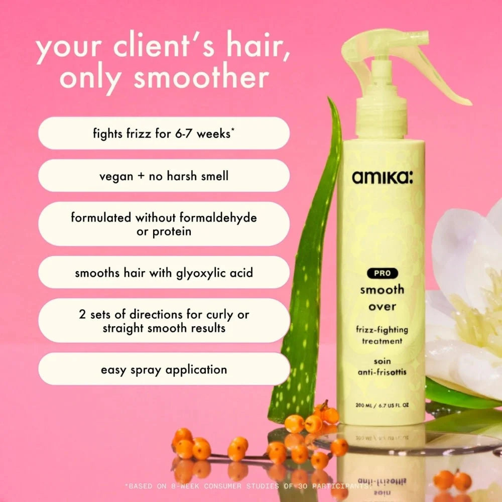 Anti-frisottis - Traitement professionnel Smooth over