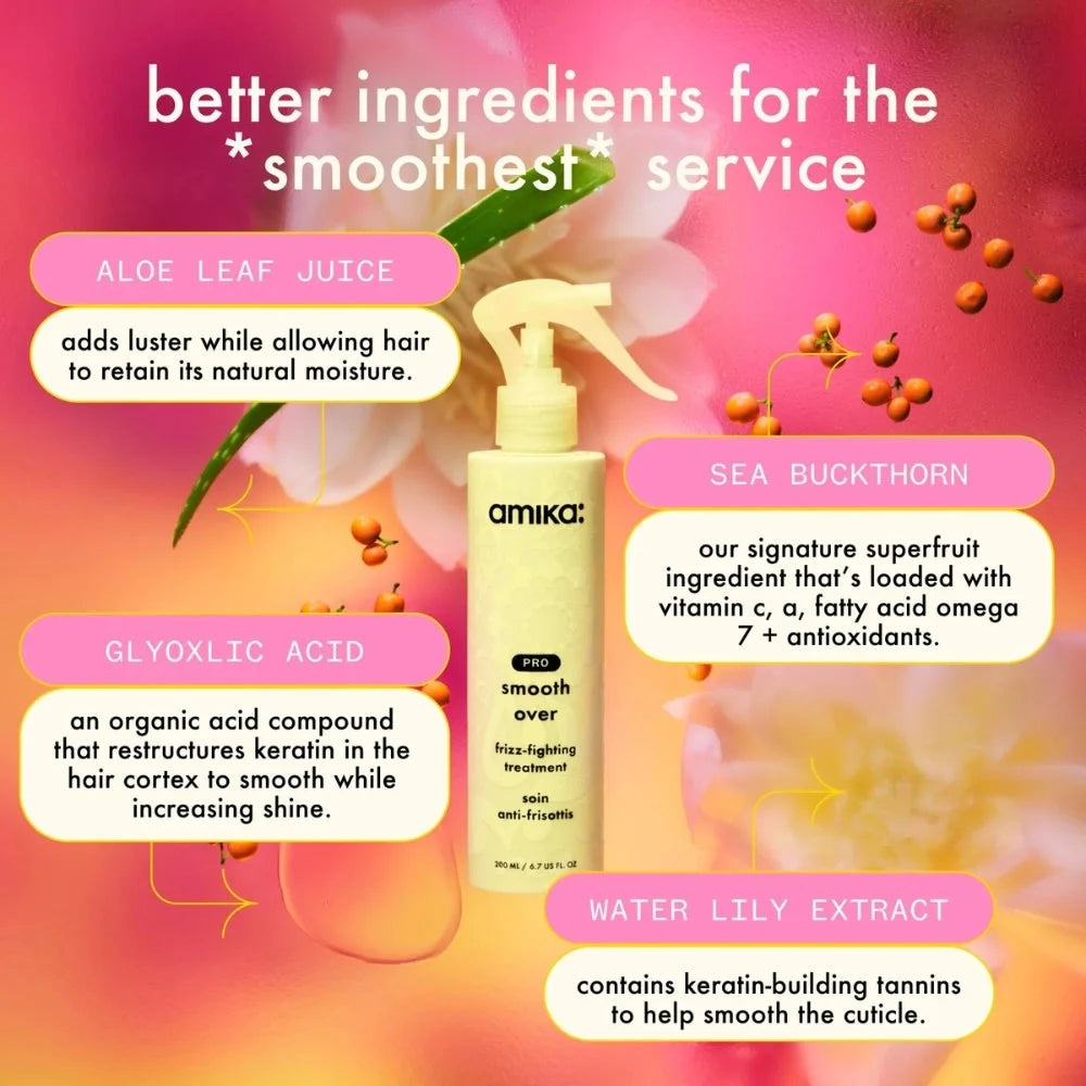 Anti-frisottis - Traitement professionnel Smooth over