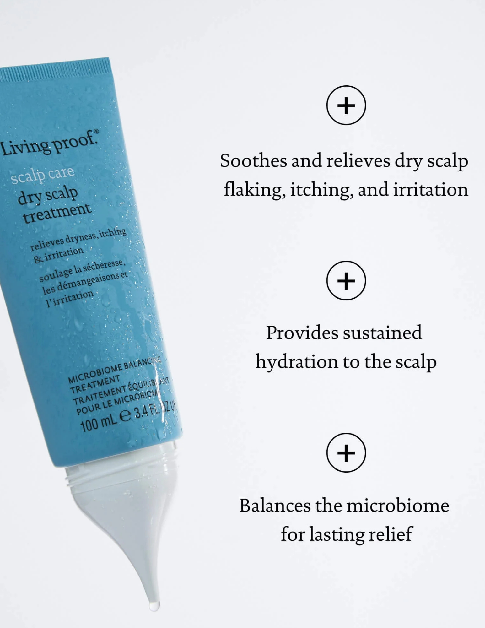 Traitement rééquilibrant pour cuir chevelu sec