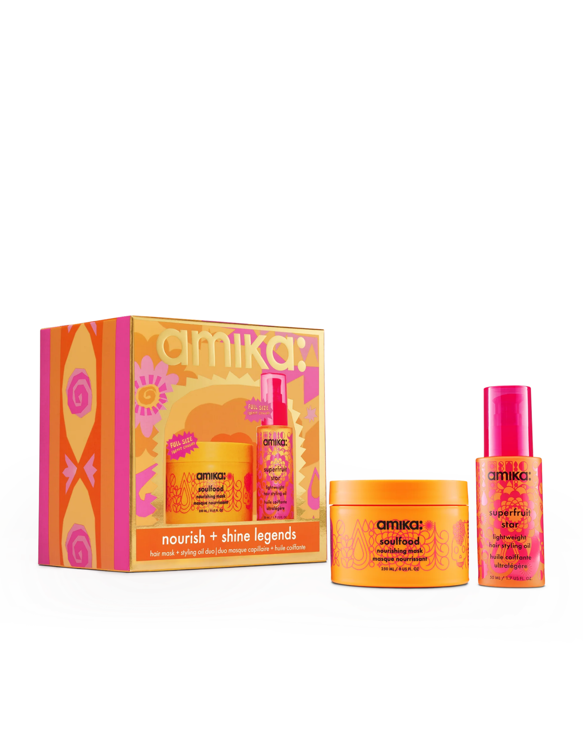 Amika Holiday Hair Legends - Nourish + Shine