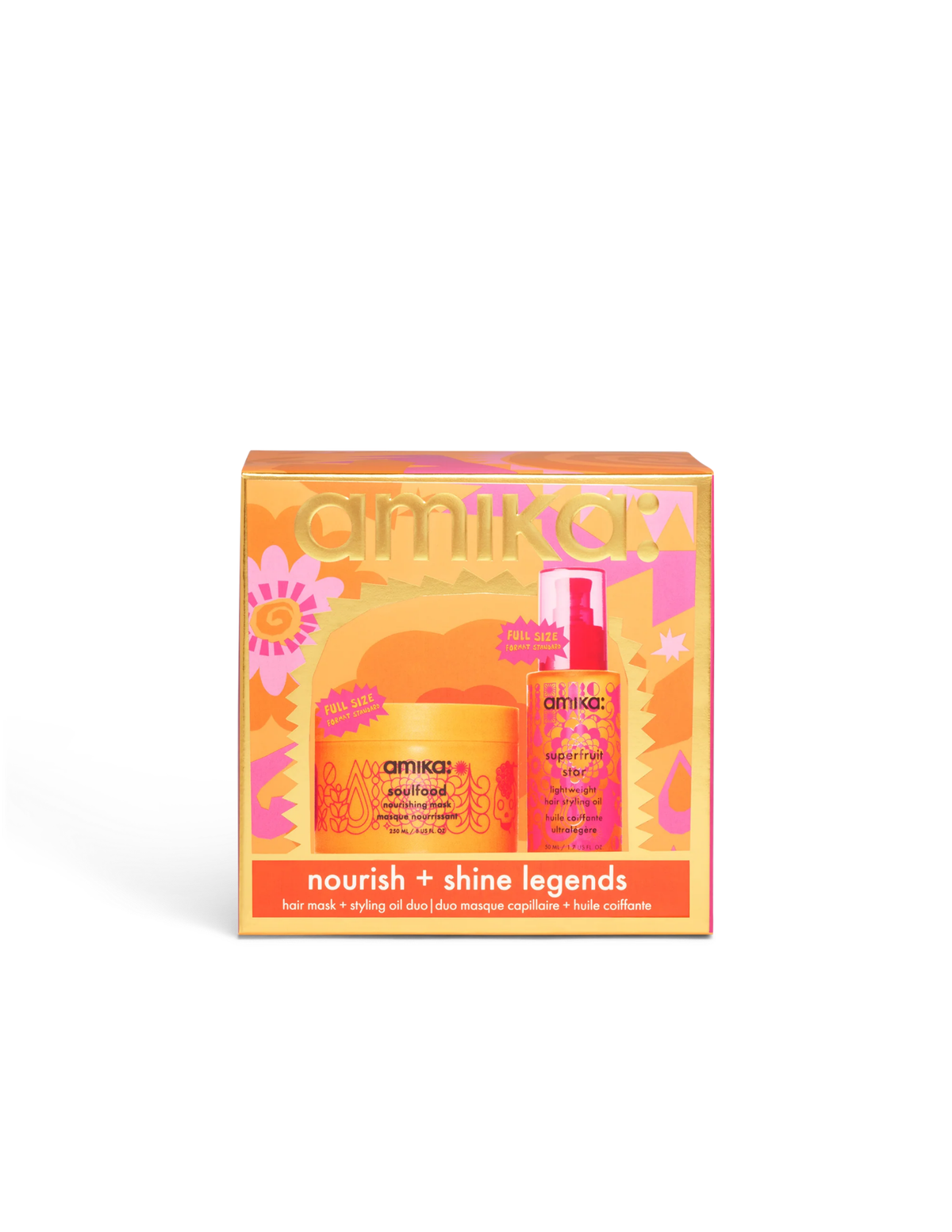Amika Holiday Hair Legends - Nourish + Shine