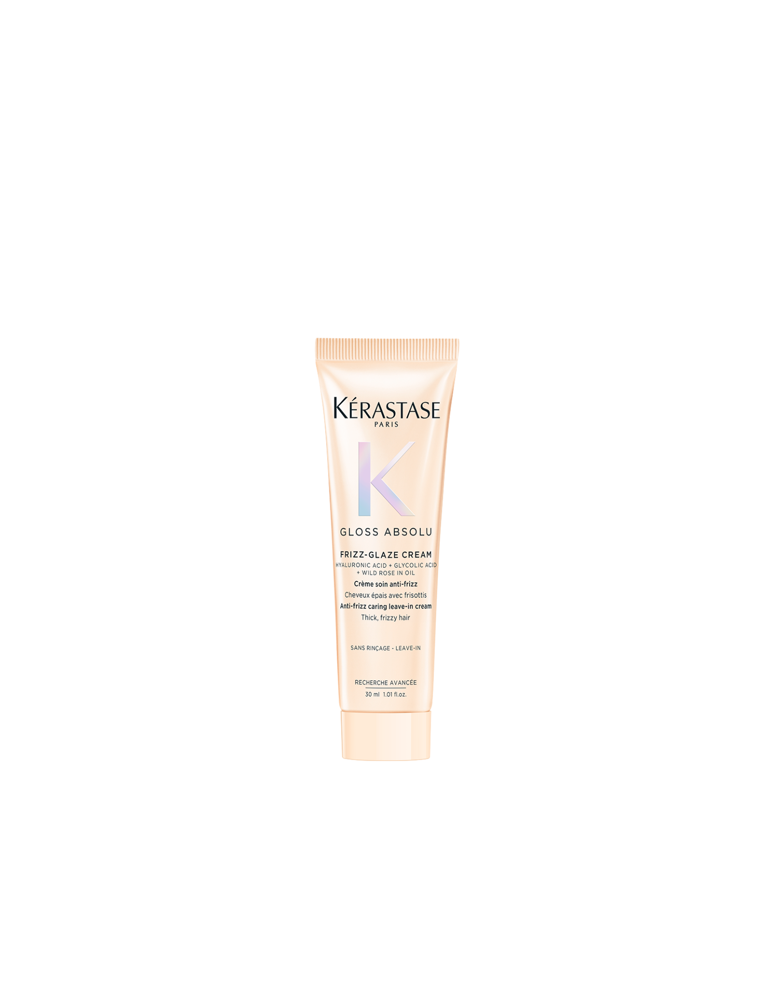 🎁 Crème sans-rinçage Frizz-Glaze - Échantillon deluxe 30ml (100% off)