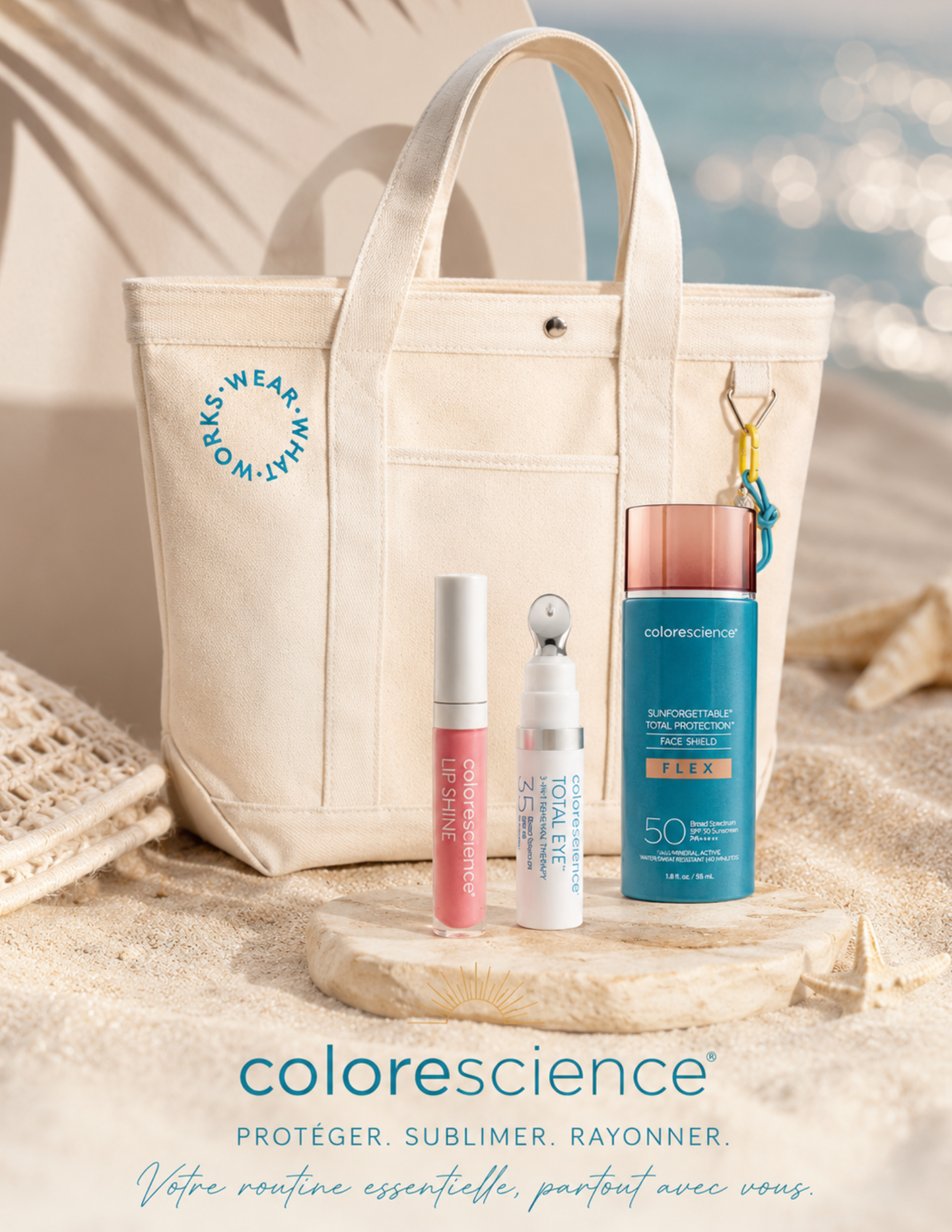 Sac solaire Colorescience - Participation Concours Juillet